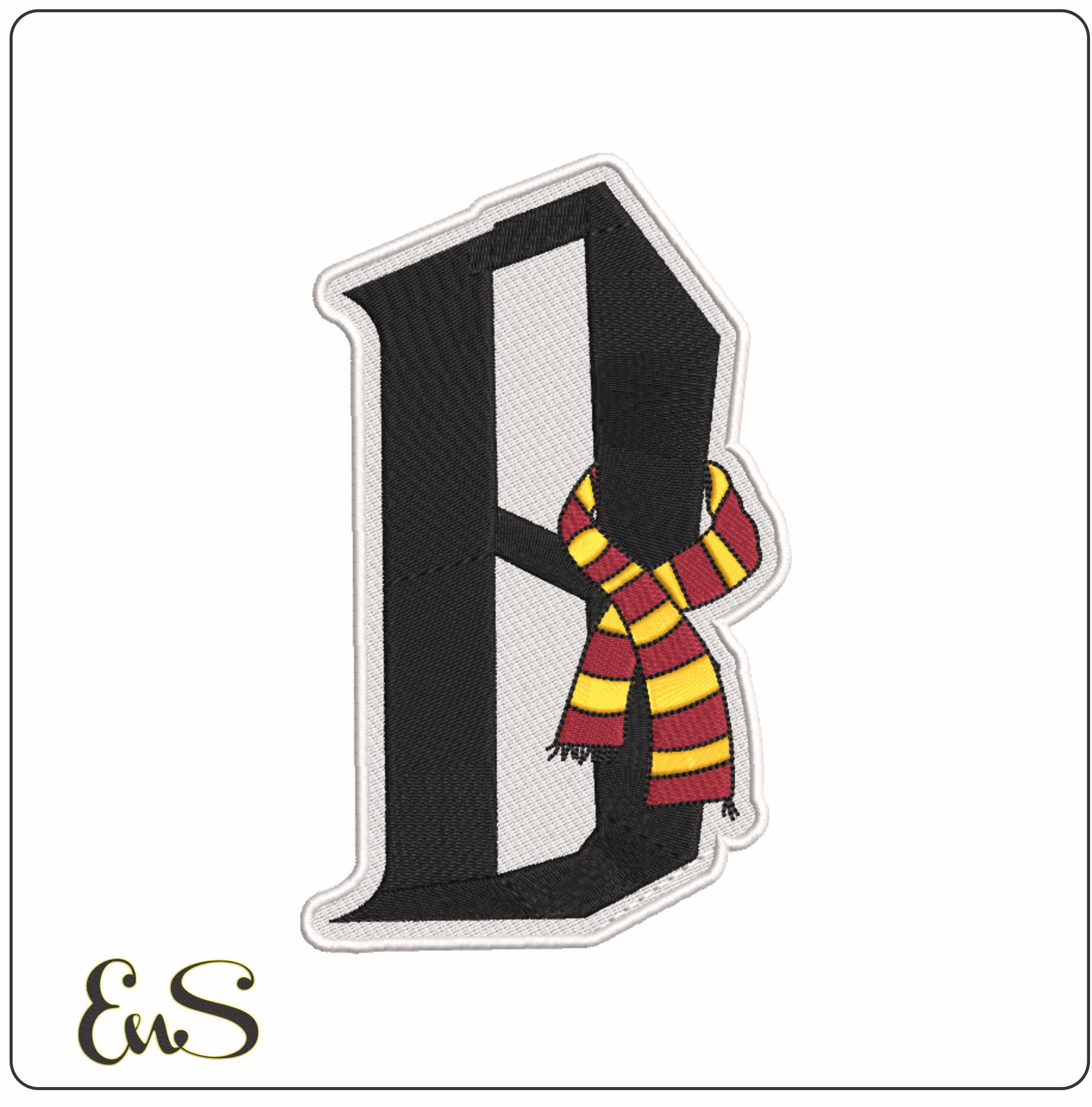 B With Harry Potter Scarf