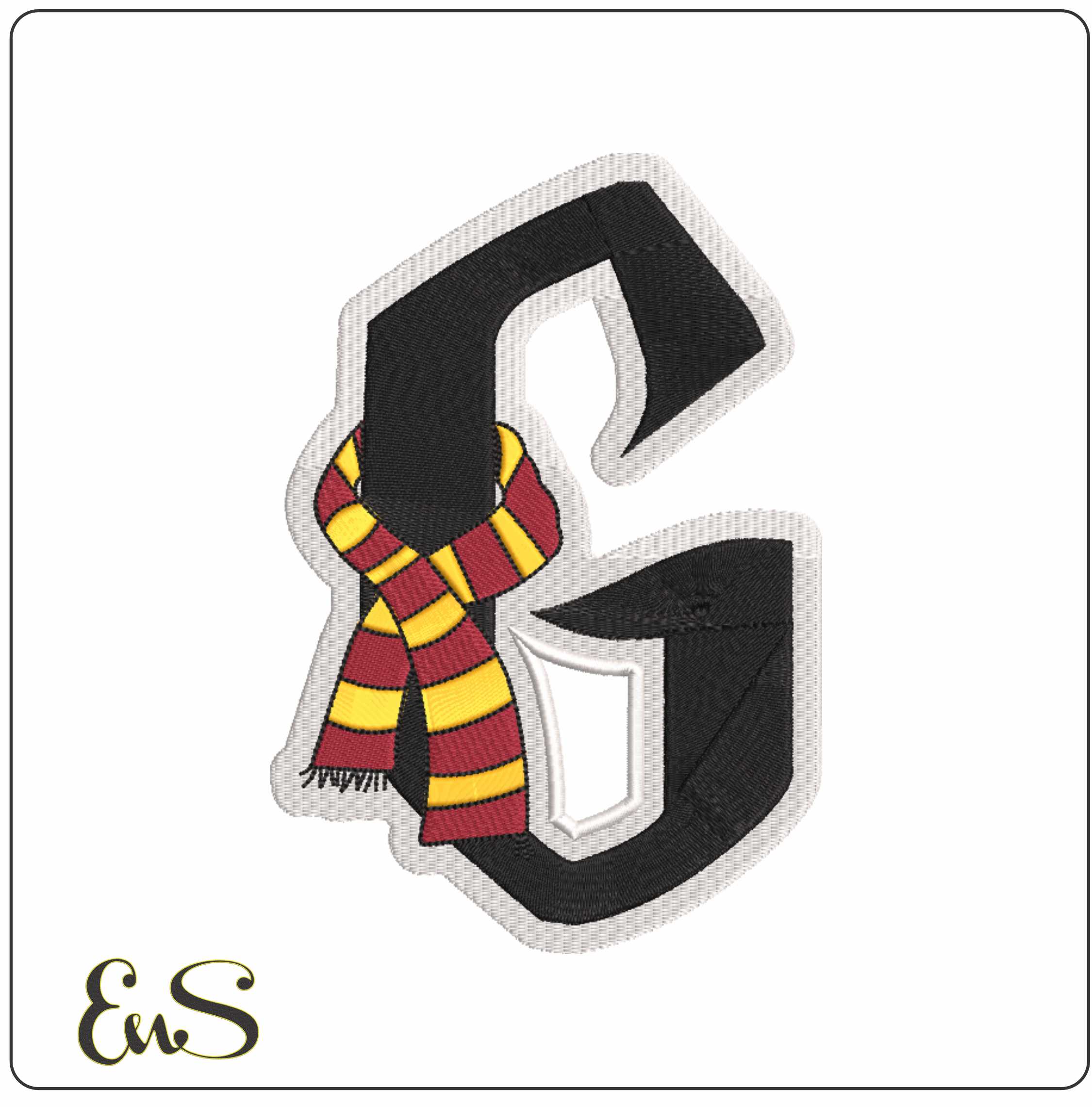 G With Harry Potter Scarf