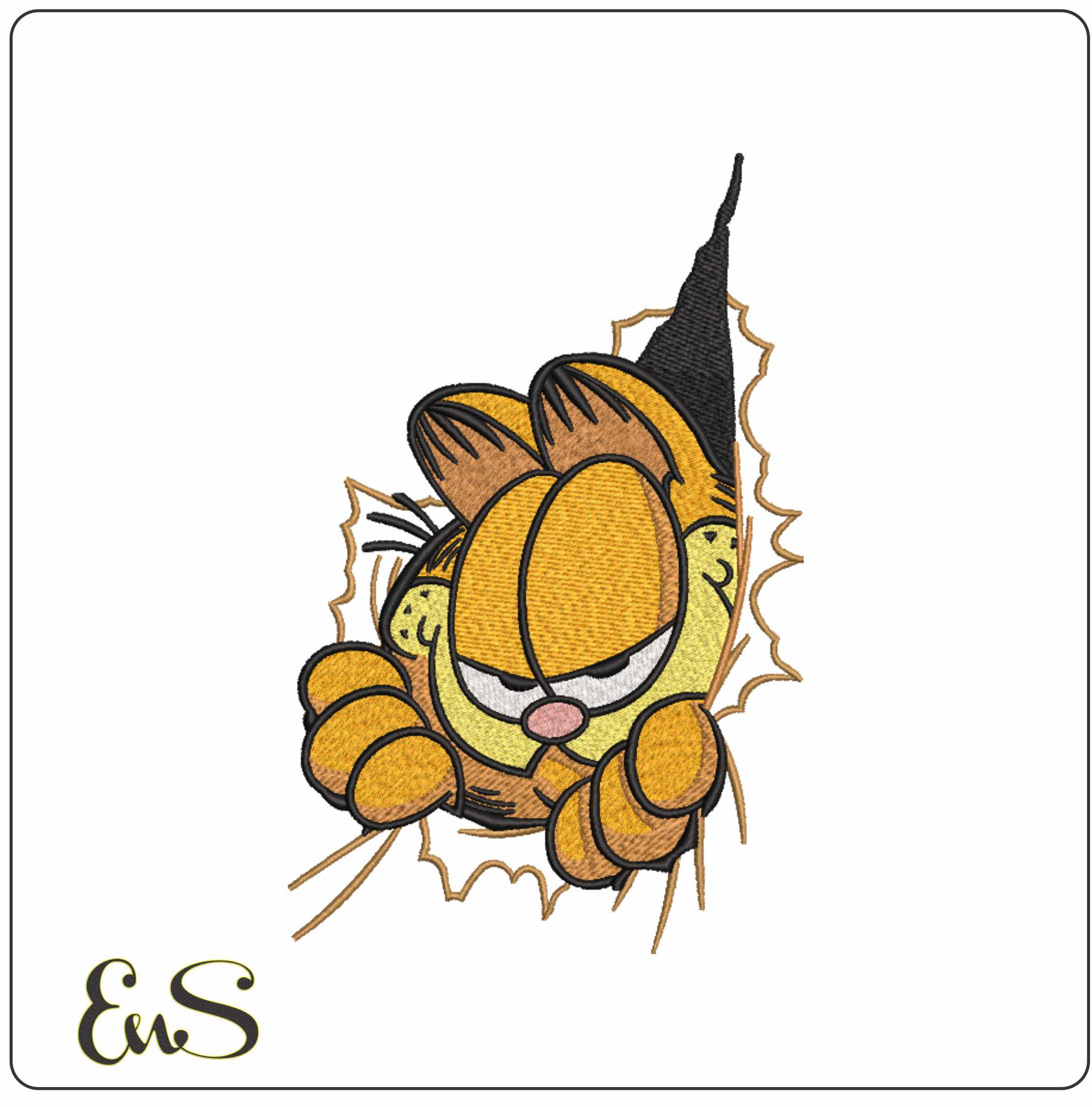 Garfield Tearing Through