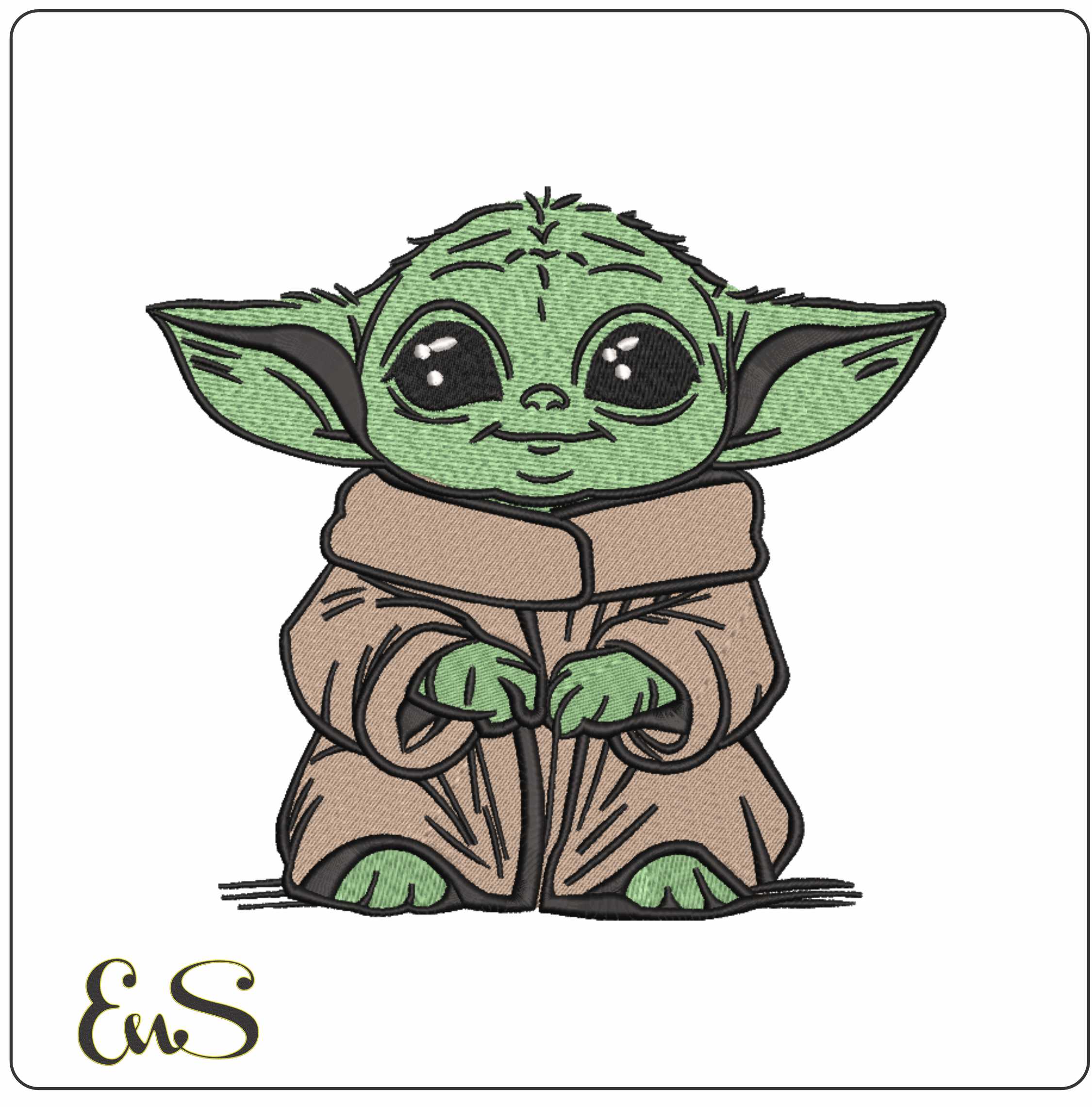 Grogu Baby Yoda Color Star Wars