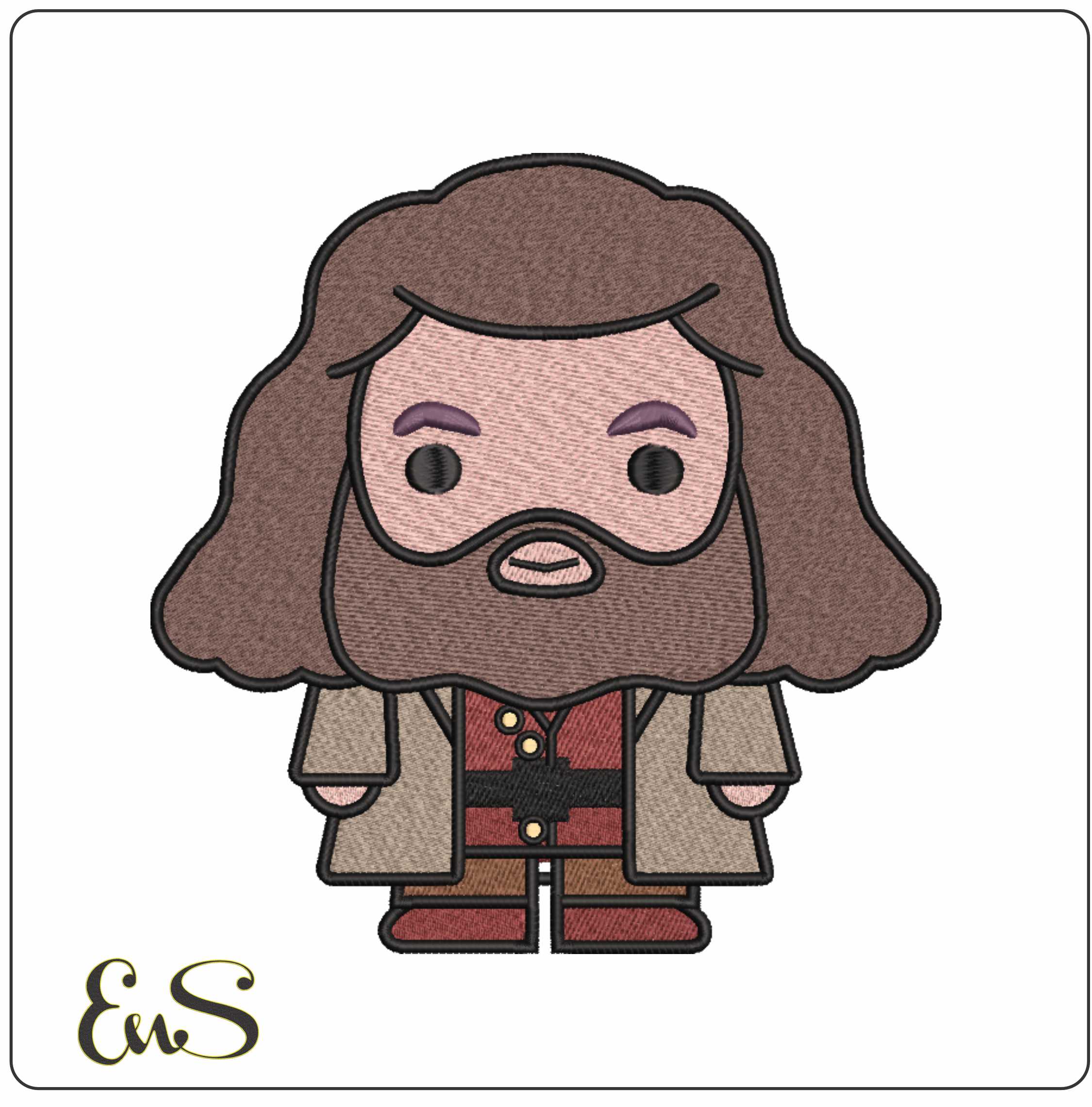 Hagrid Chibi Harry Potter