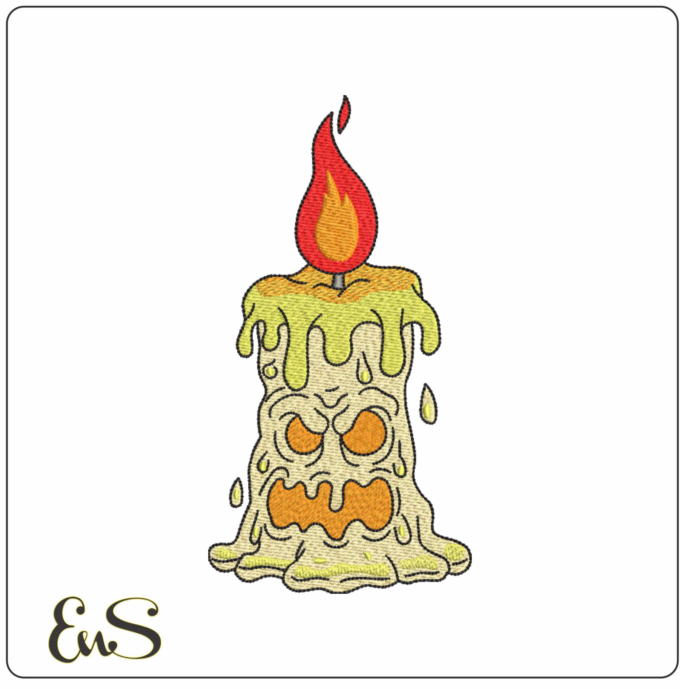 Halloween Candle Flame