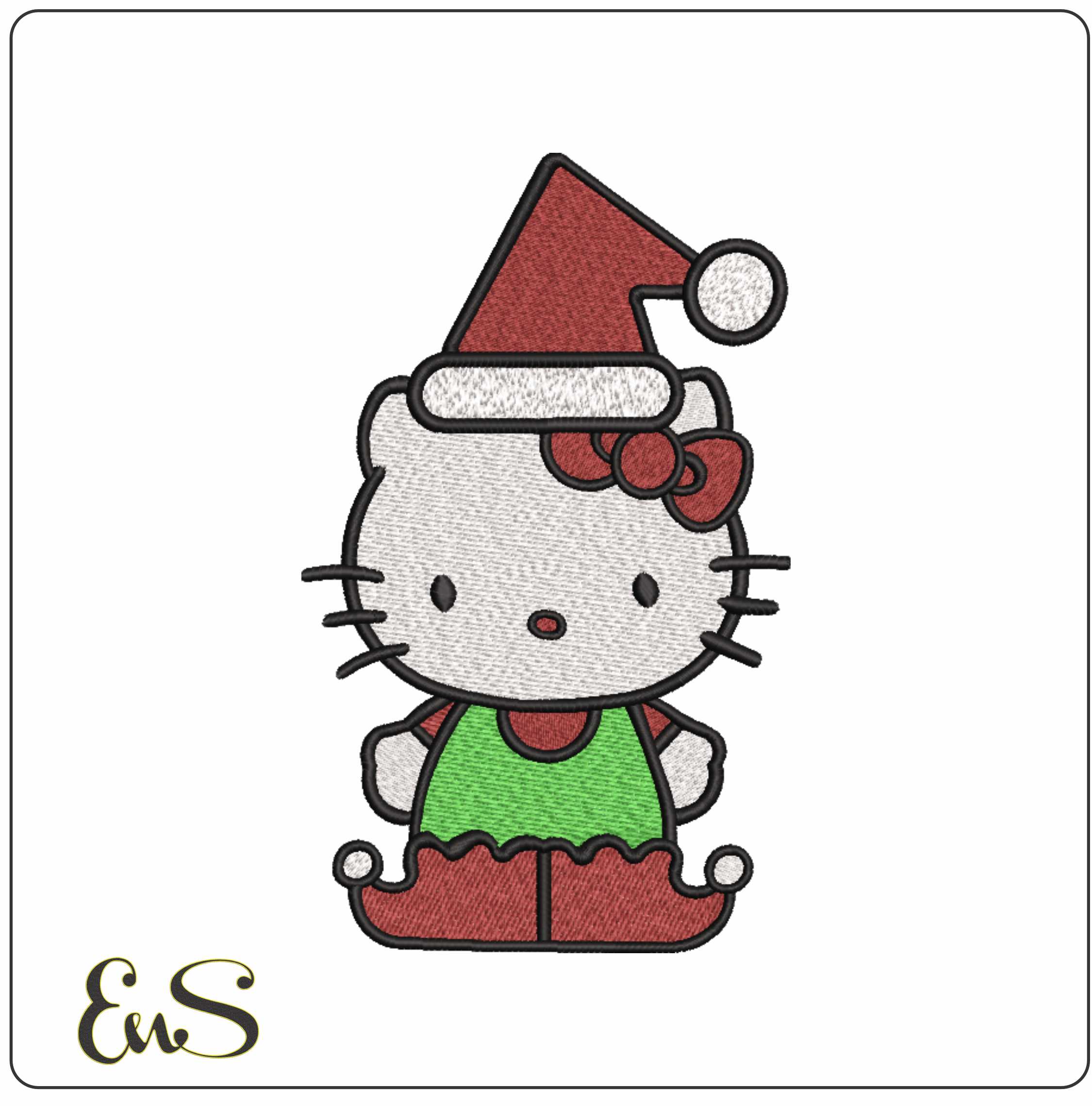 Hello Kitty Christmas Elf