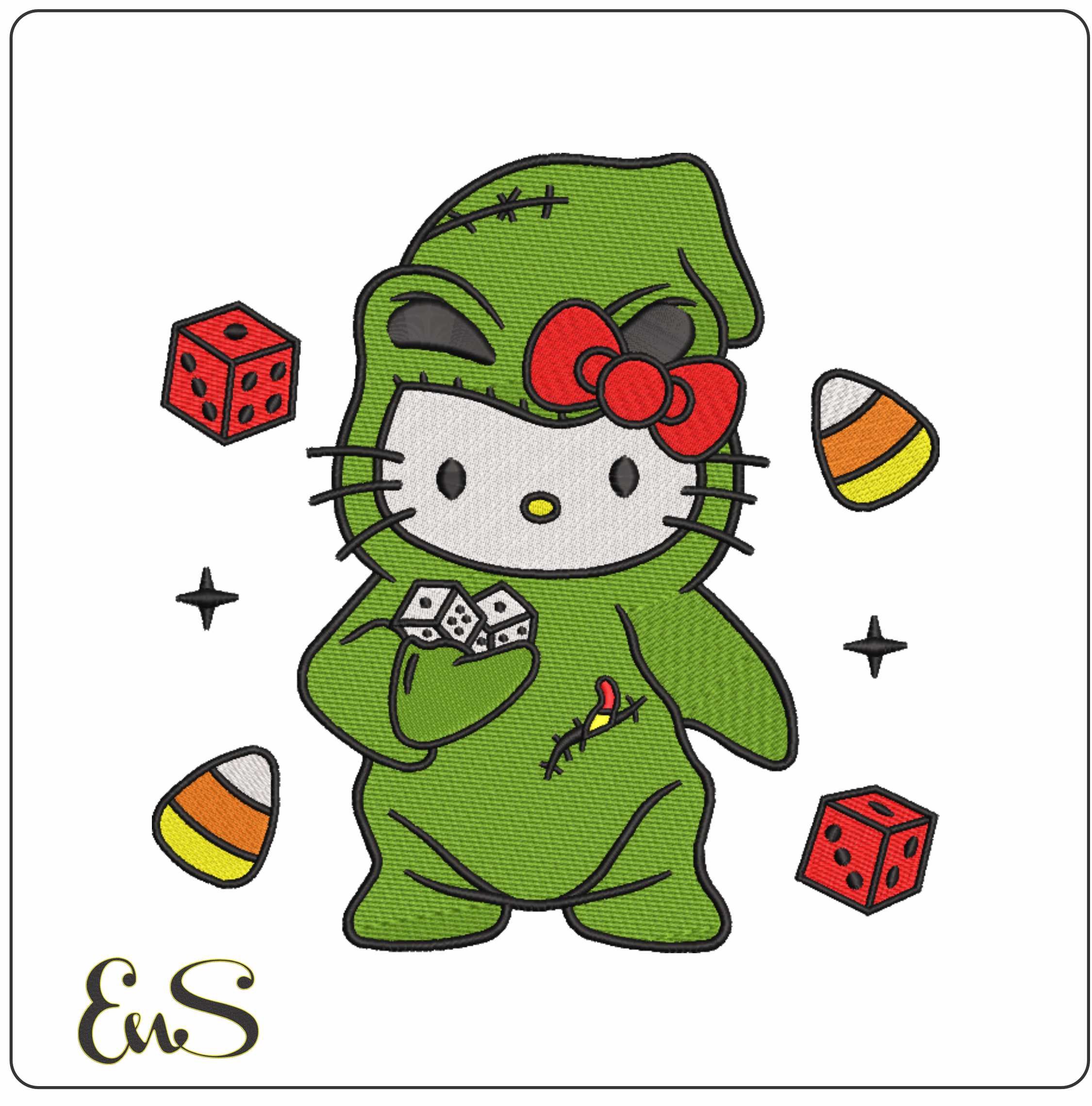 Hello Kitty Oogie Boogie With Dice