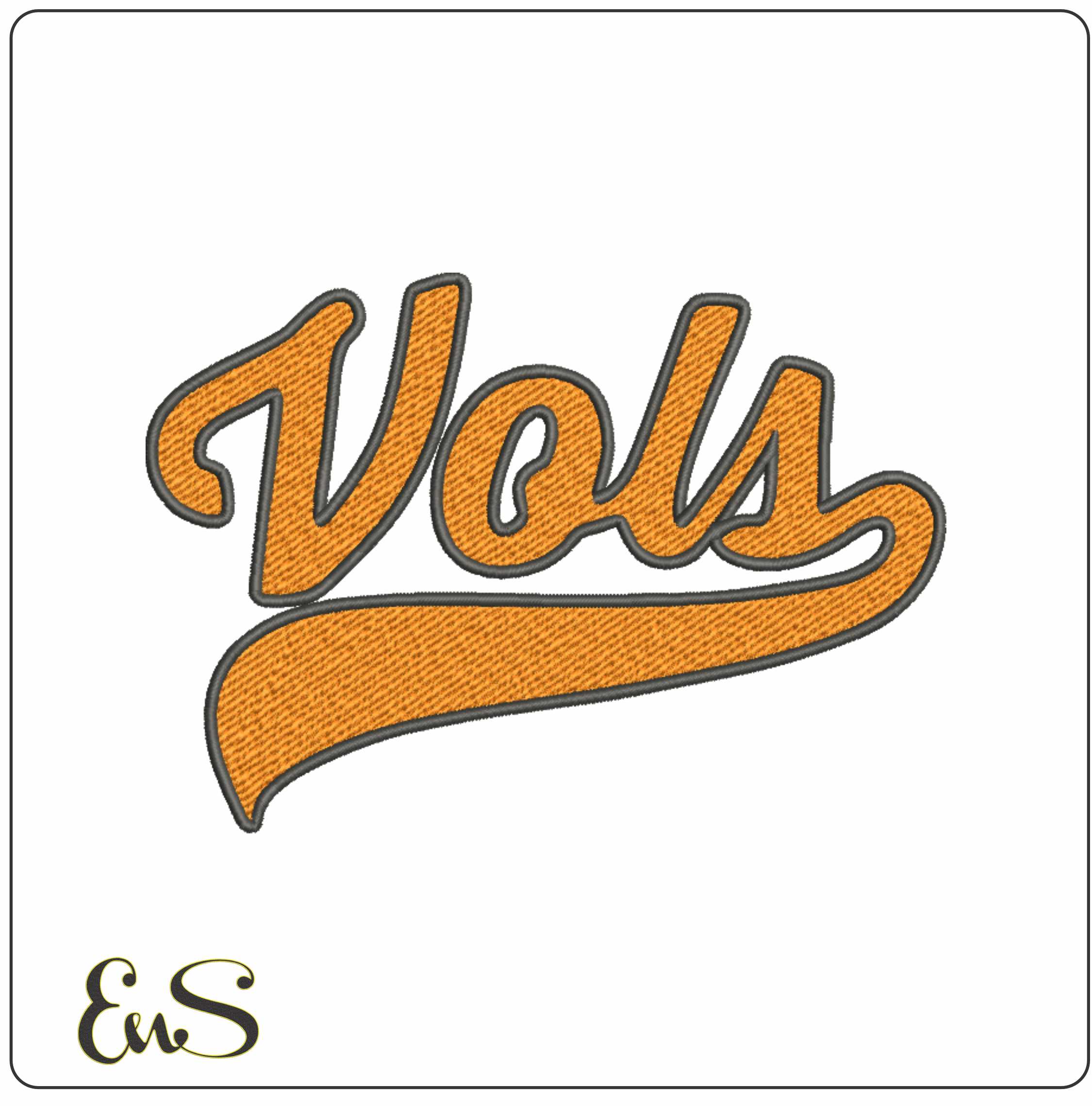 Tennessee Volunteers embroidery design University of Tennessee Logo embroidery machine pattern embroidery file instant download