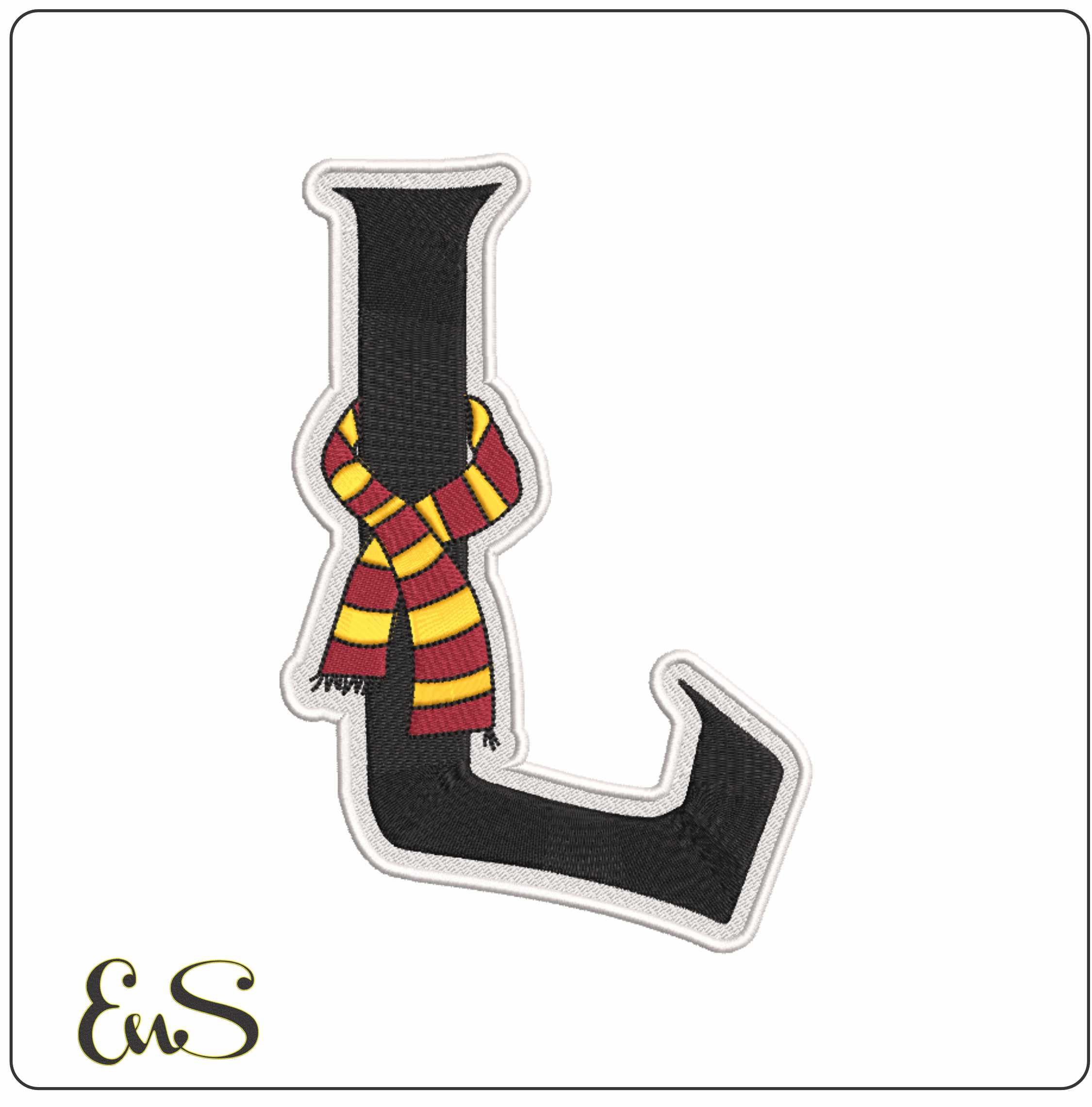 L With Harry Potter Scarf