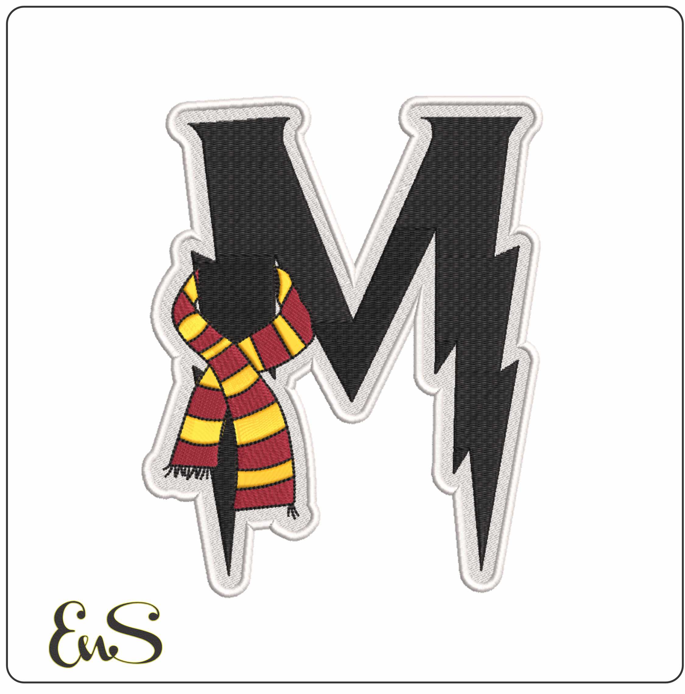 M With Harry Potter Scarf
