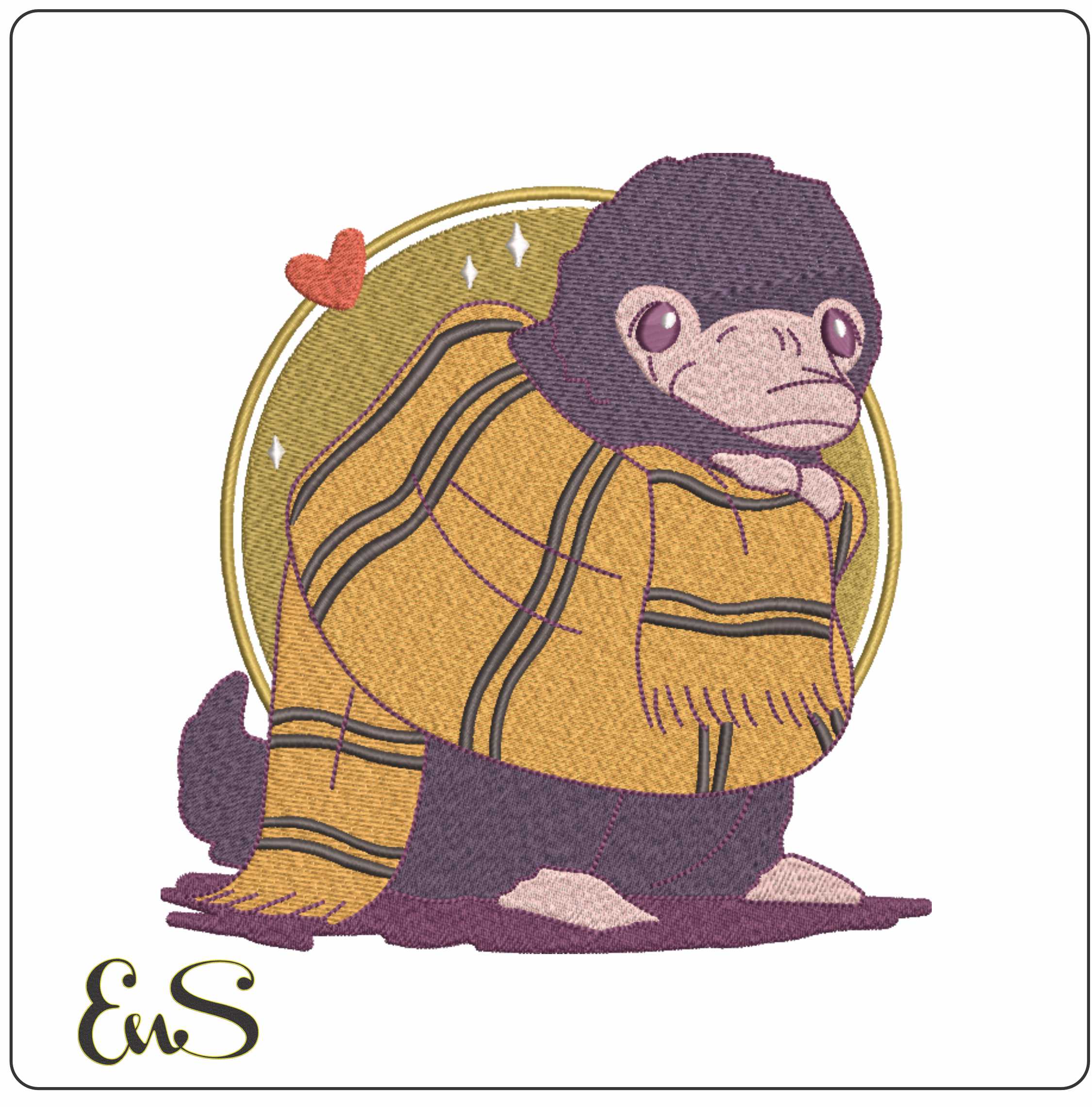 Niffler In Scarf Gold Coin Harry Potter
