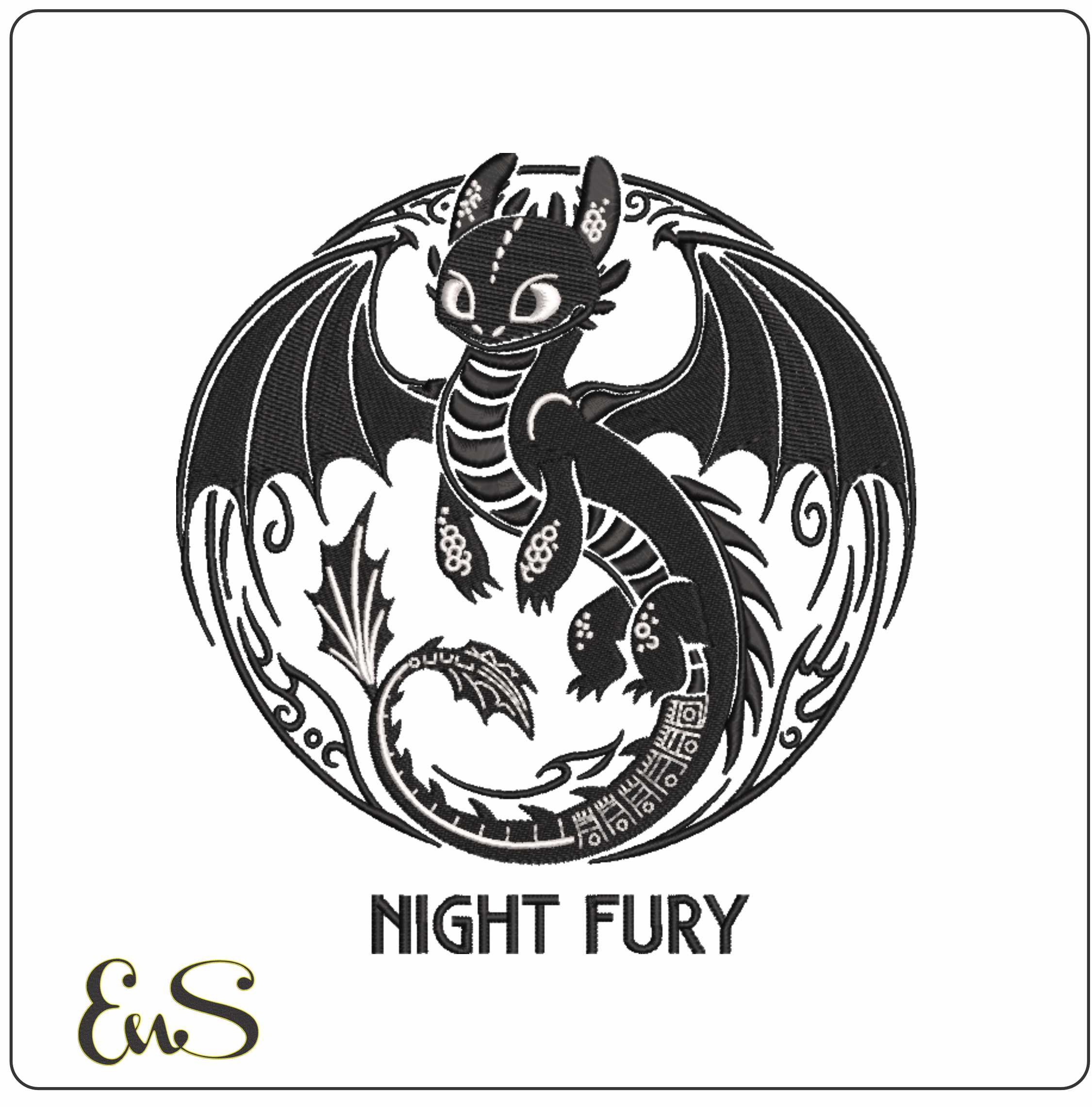 Night Fury Toothless Line Art How To Train