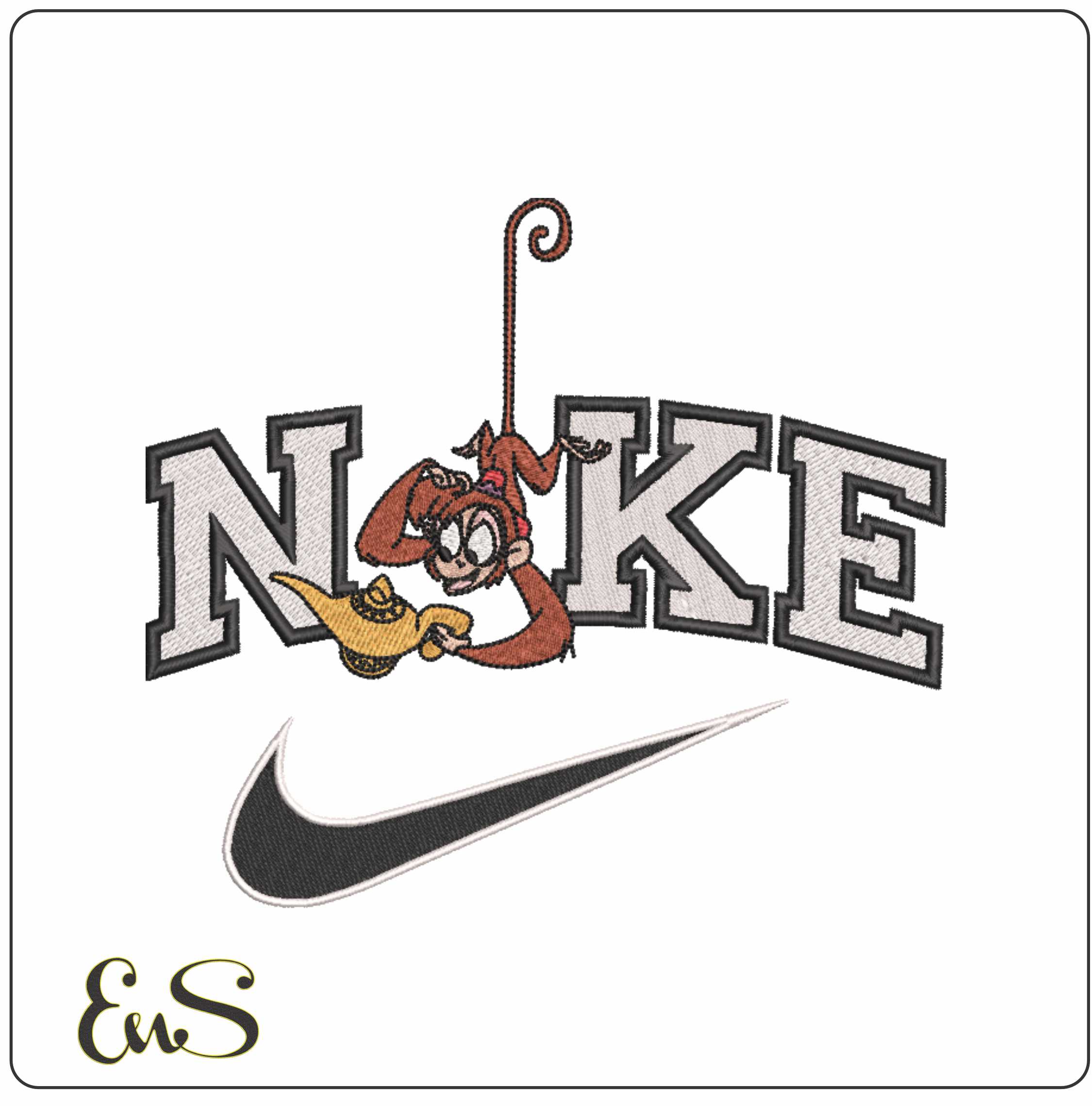 Nike Abu Monkey With Lamp Aladin