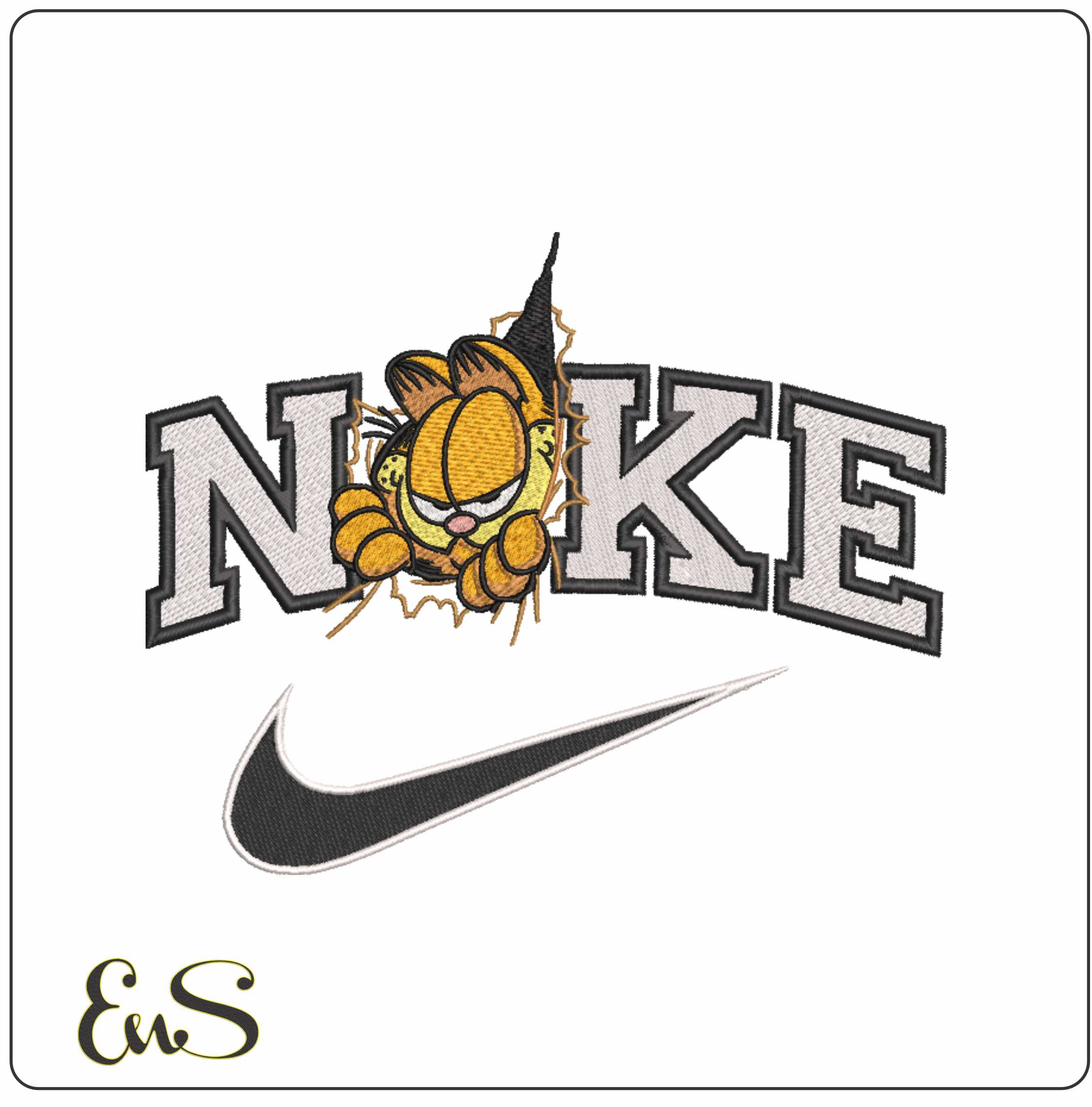 Nike Garfield Tearing Through
