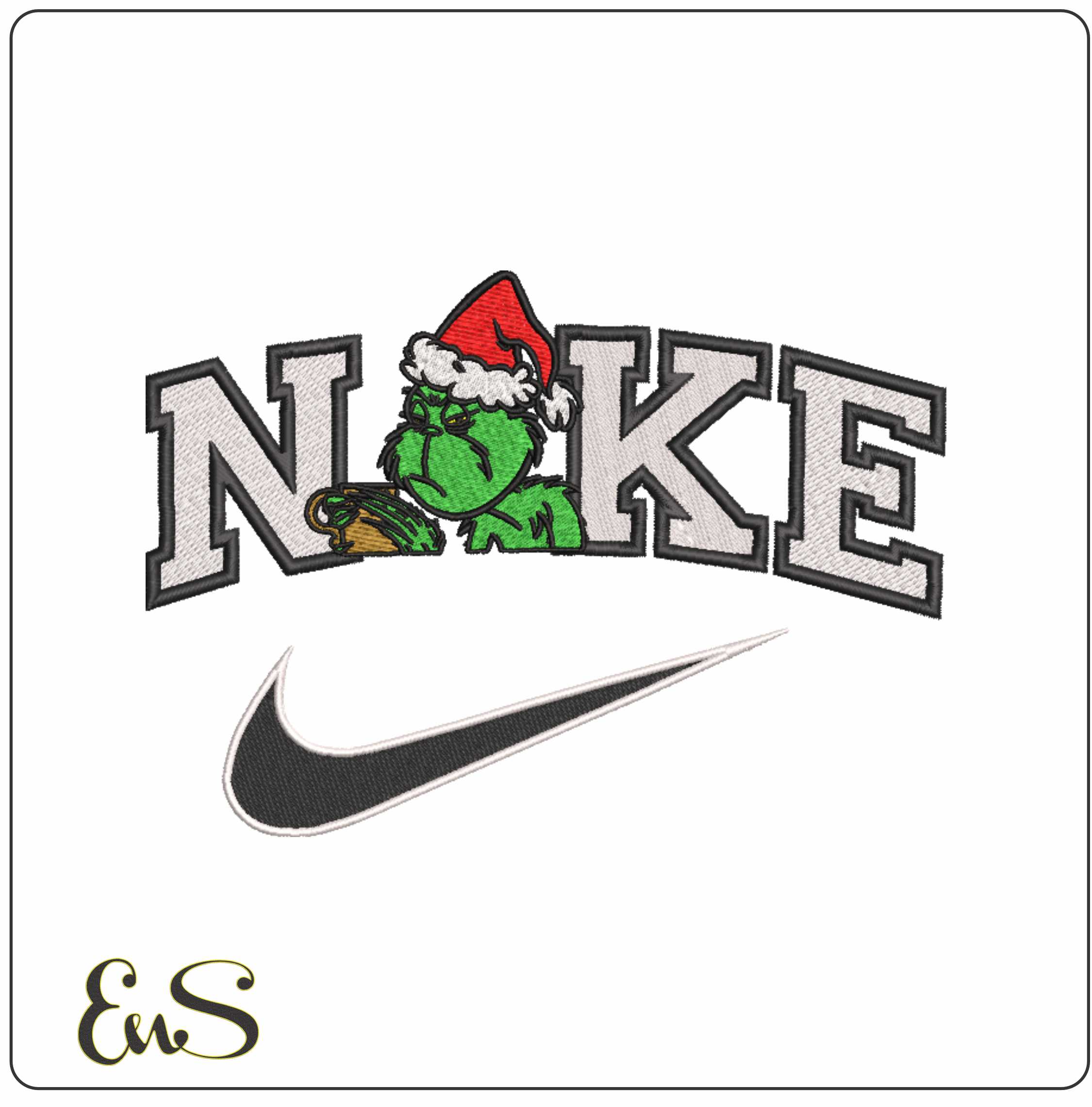 Nike Grinch With Coffee