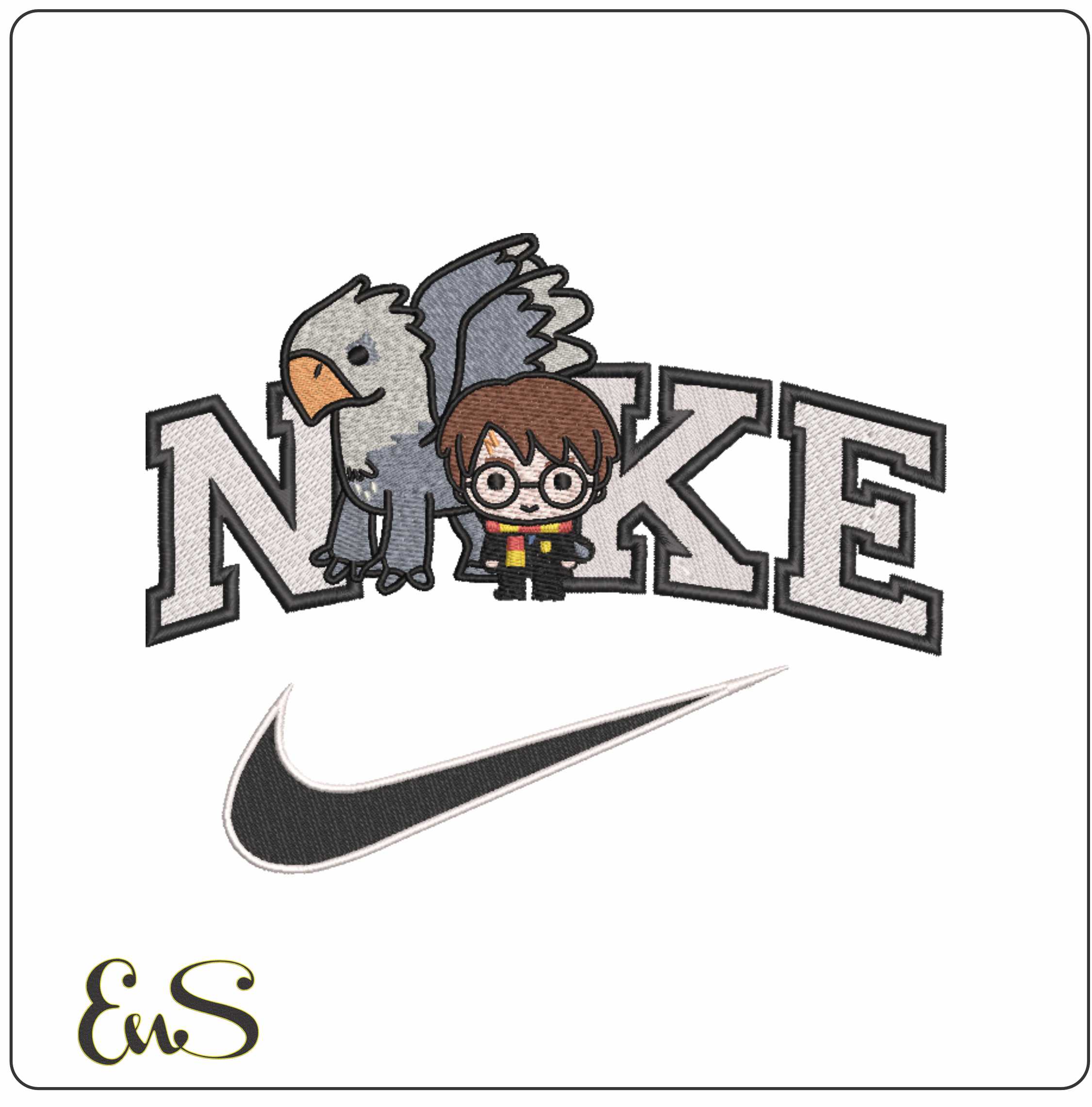 Nike Harry Potter And Buck Beak Hippogryf Chibi Harry Potter