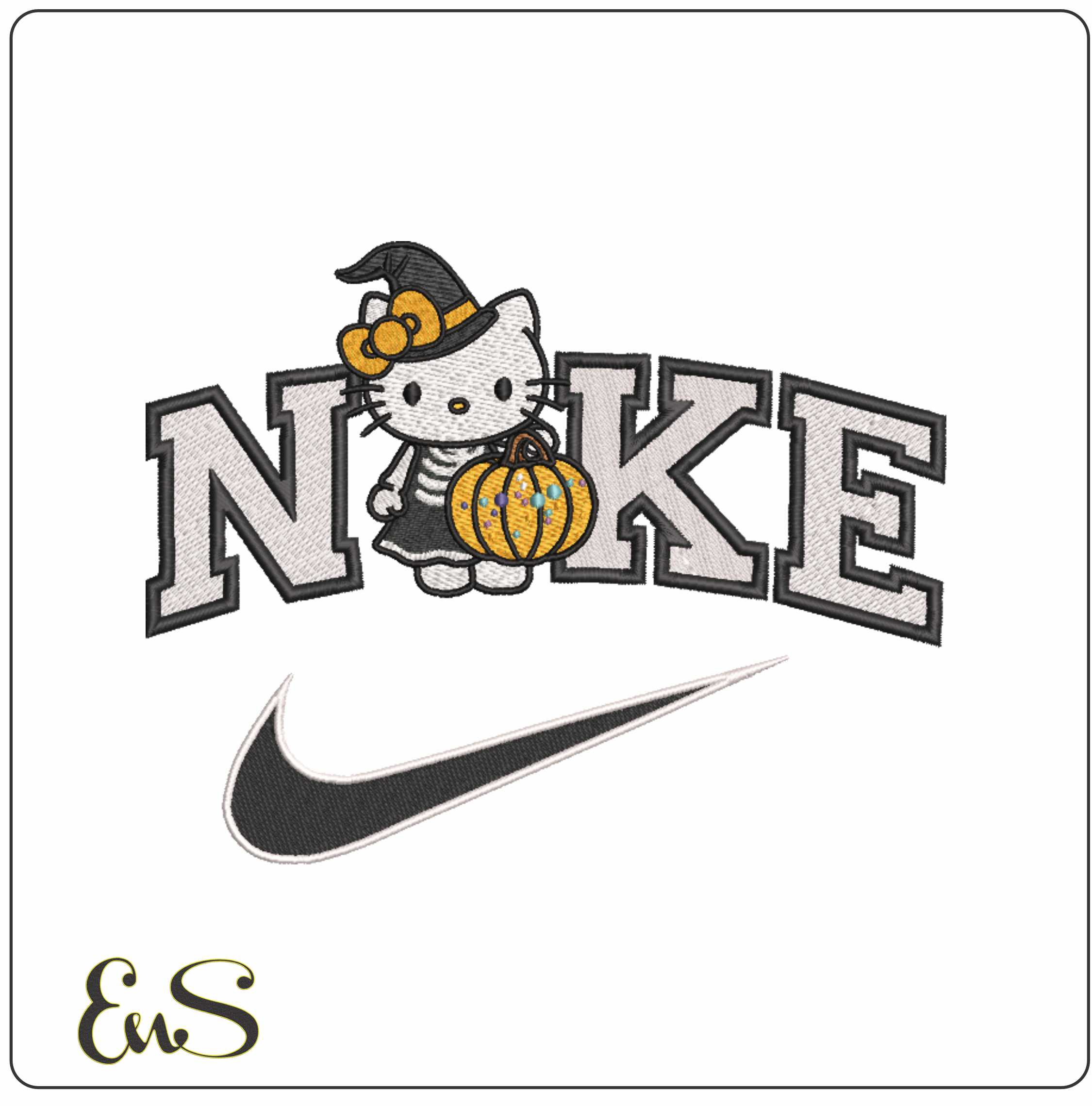 Nike Hello Kitty Witch Trick Or Treat Pumpkin