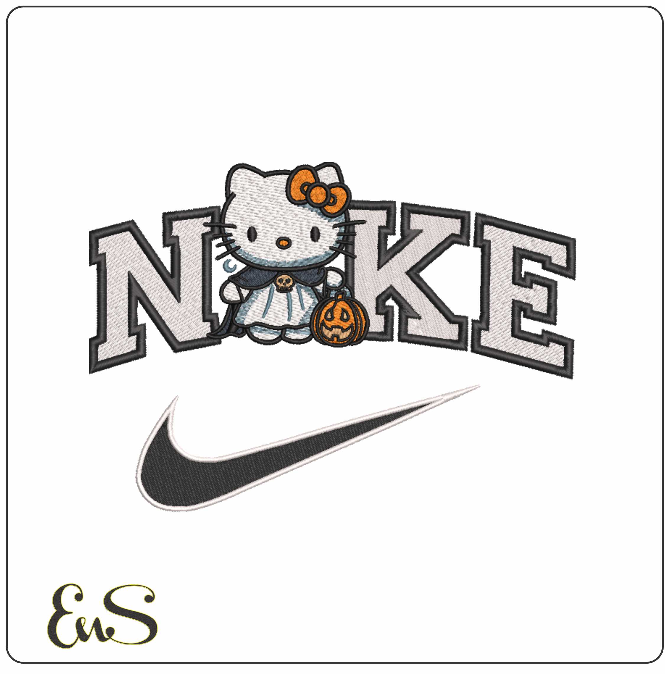 Nike Hello Kitty Witches Cap With Pumpkin