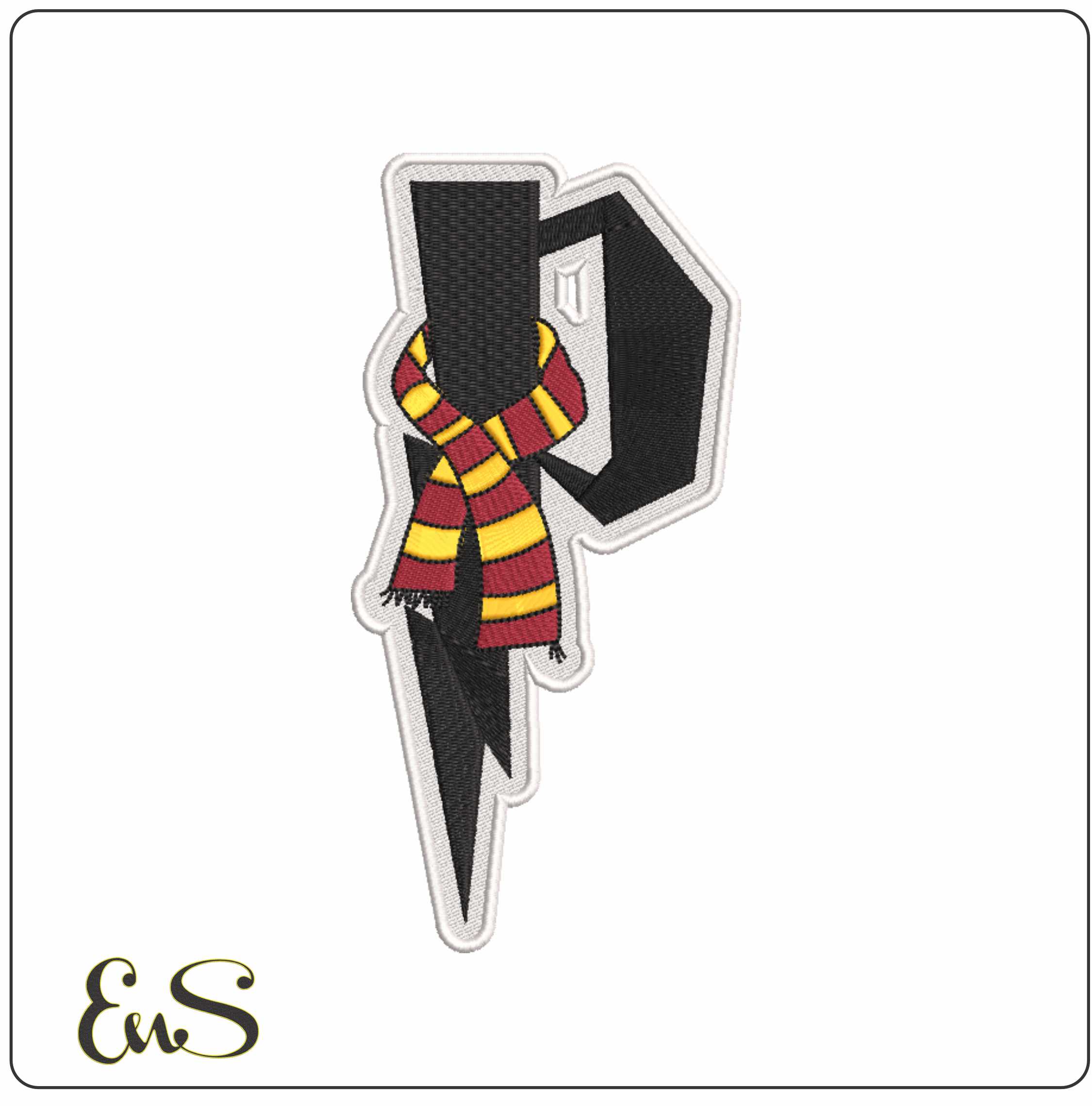 P With Harry Potter Scarf