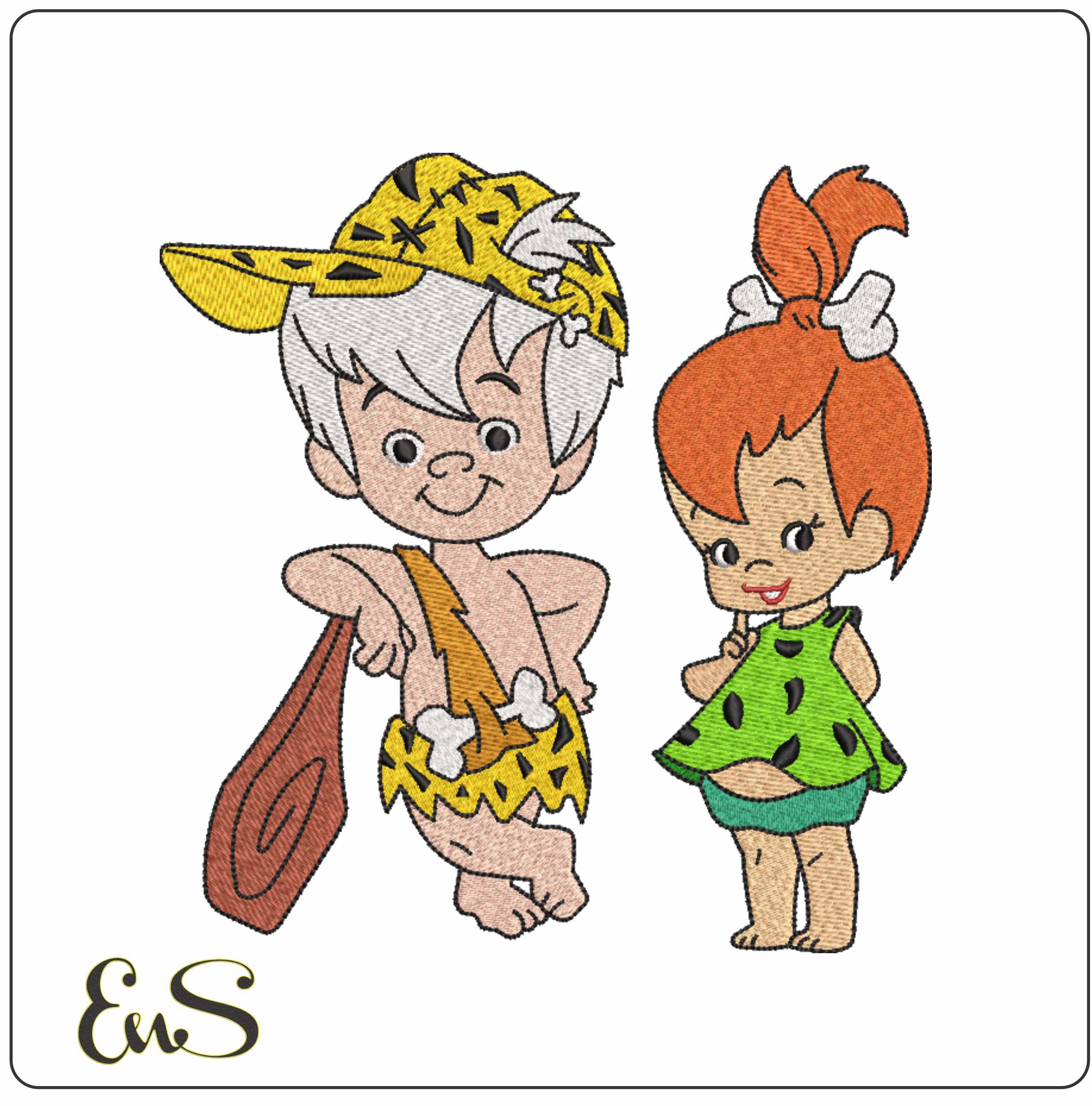 Pebbles Flintstone And Bam Bam Flintstones