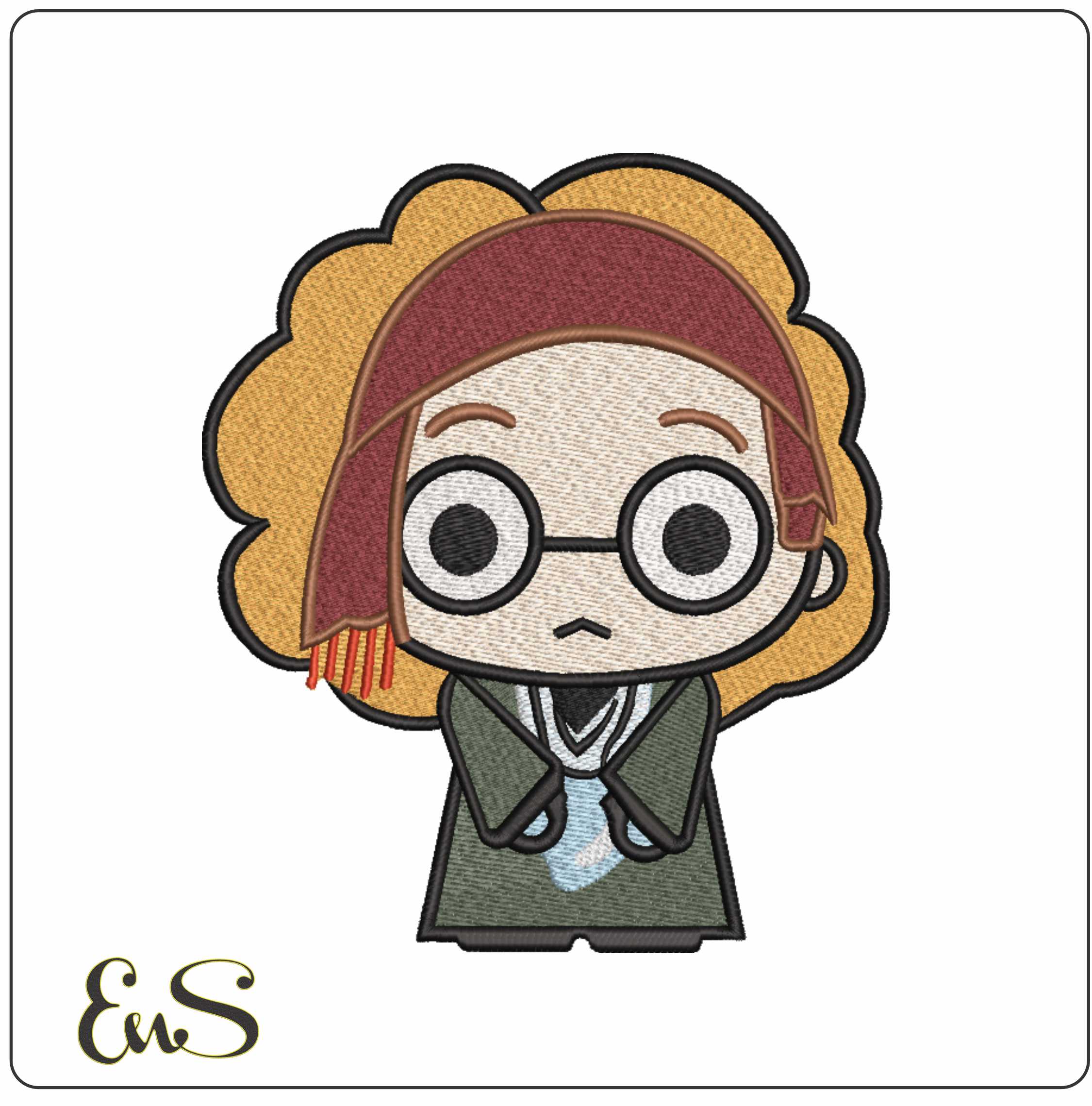 Professor Trelawney Chibi Harry Potter