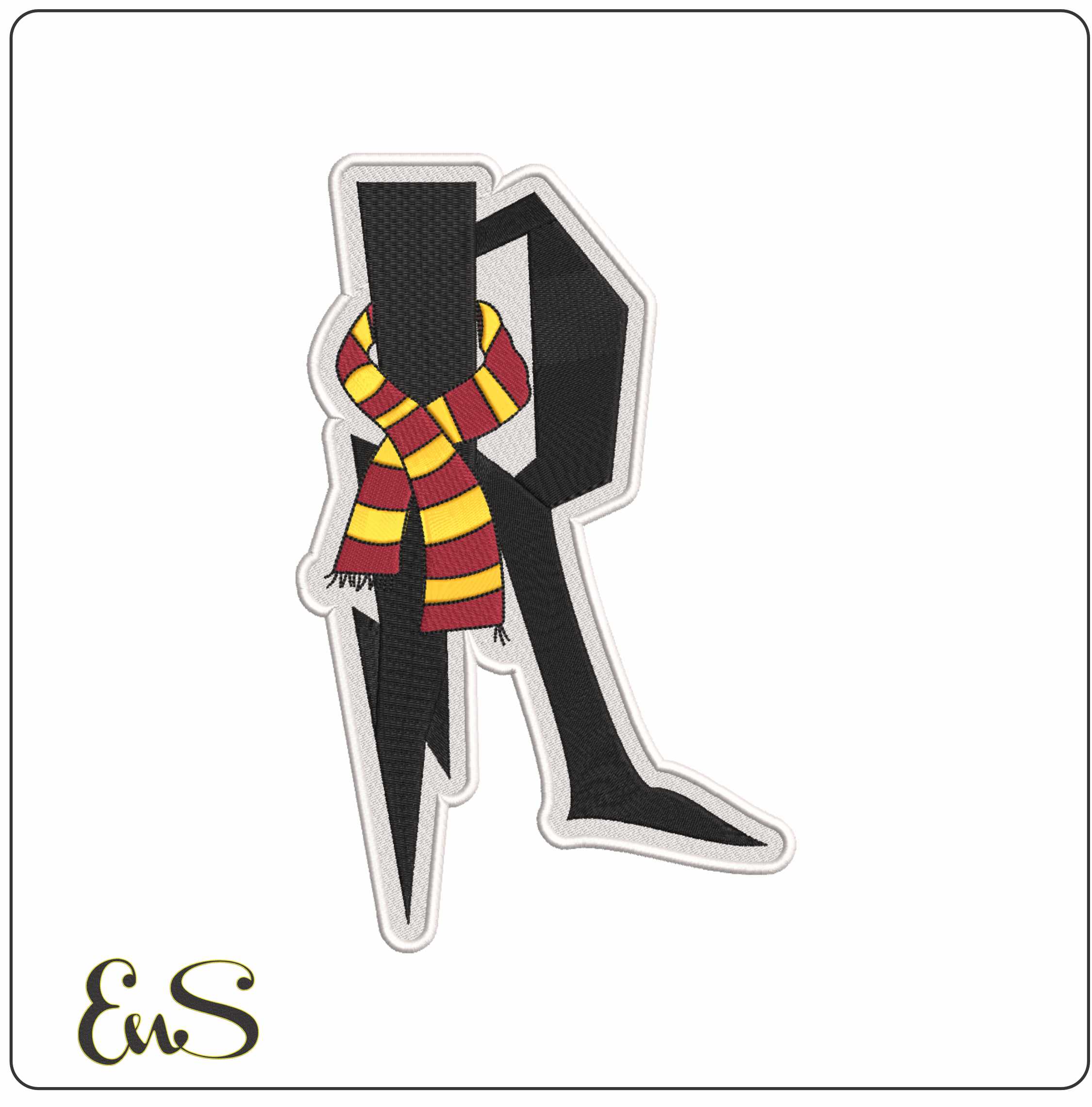 R With Harry Potter Scarf