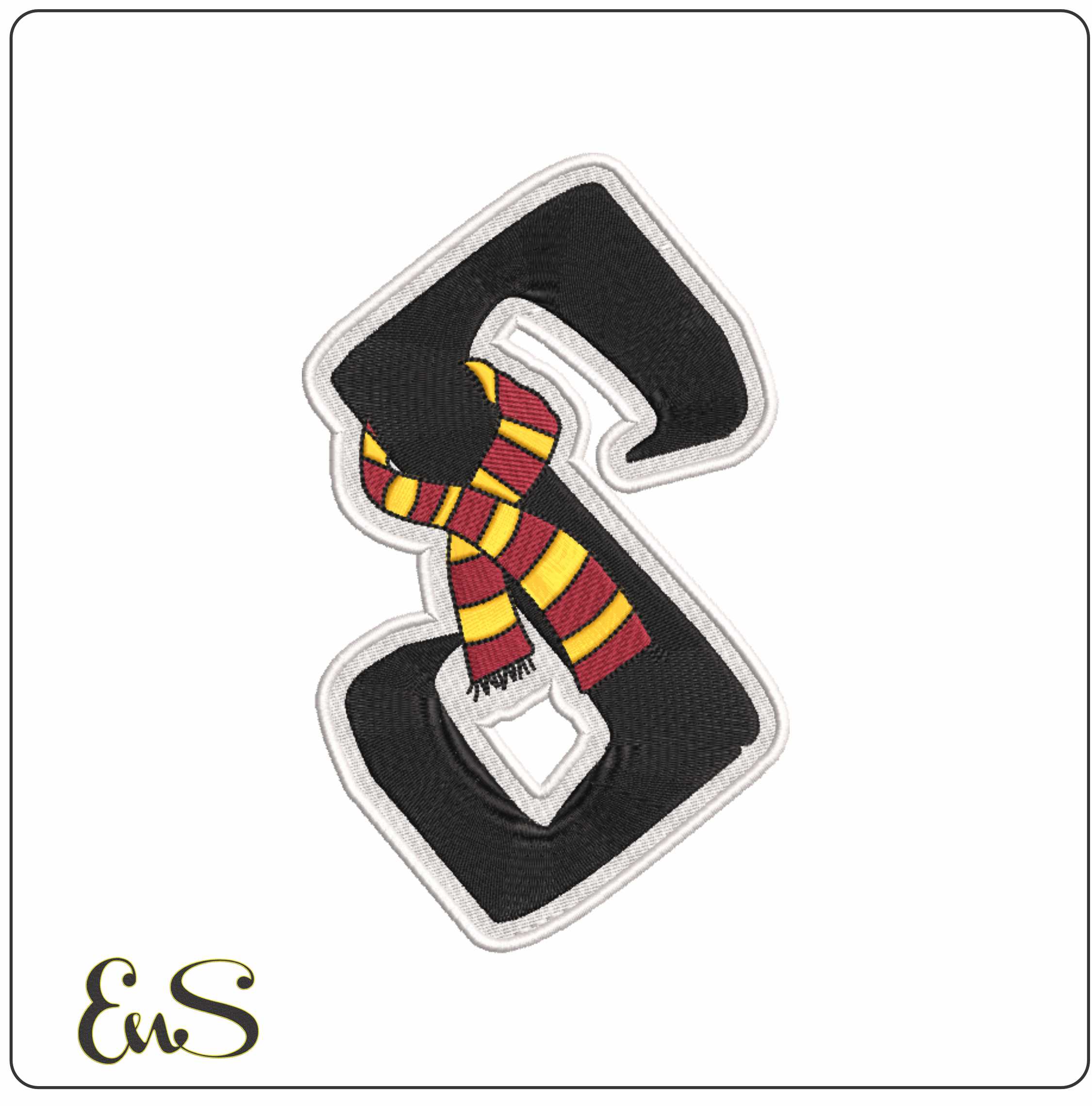 S With Harry Potter Scarf