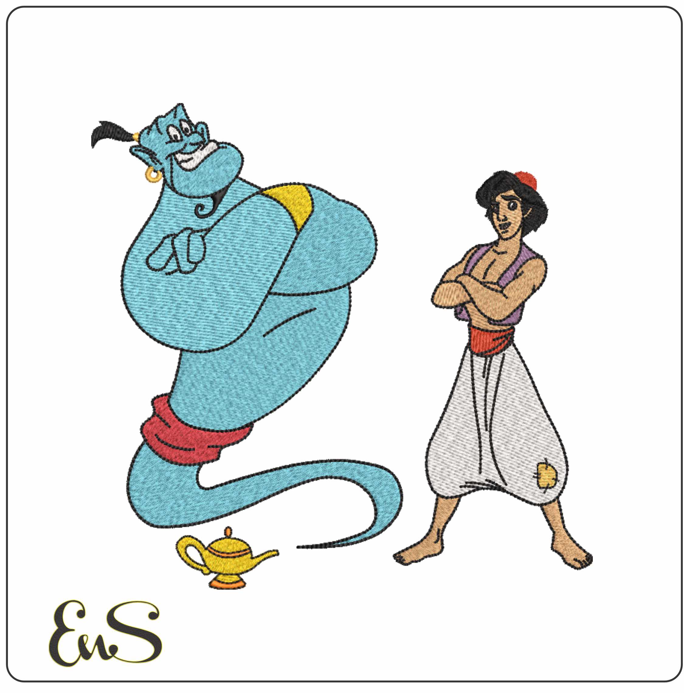 Aladdin And Genie
