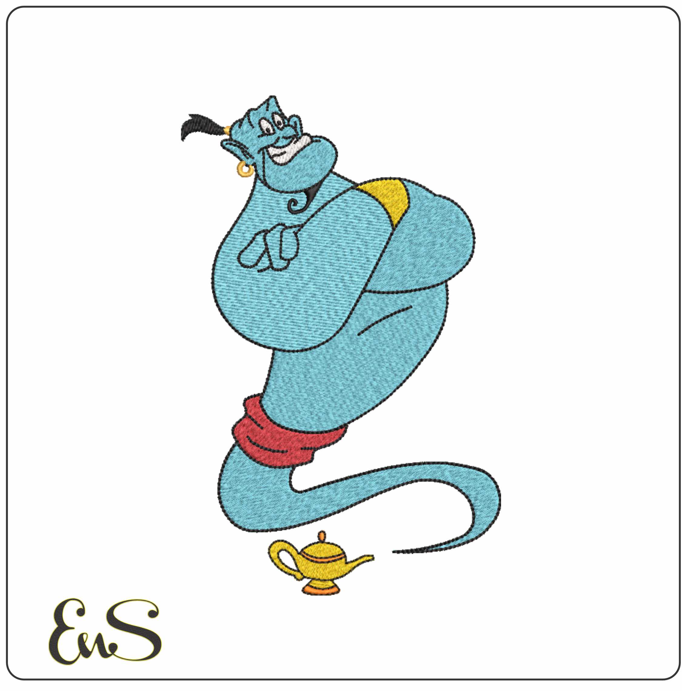 Genie Out Of Lamp Aladdin