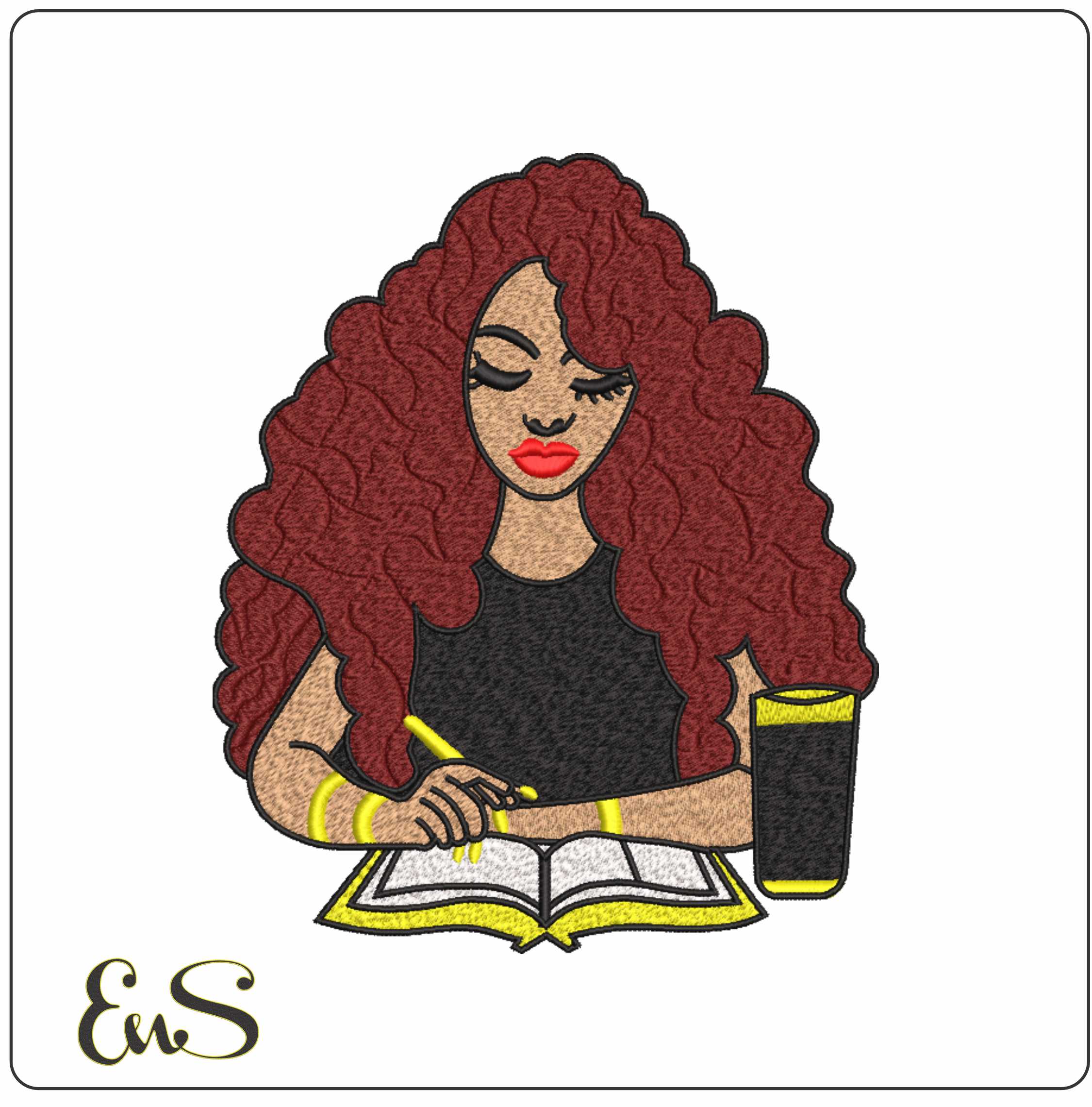 Girl Studying
