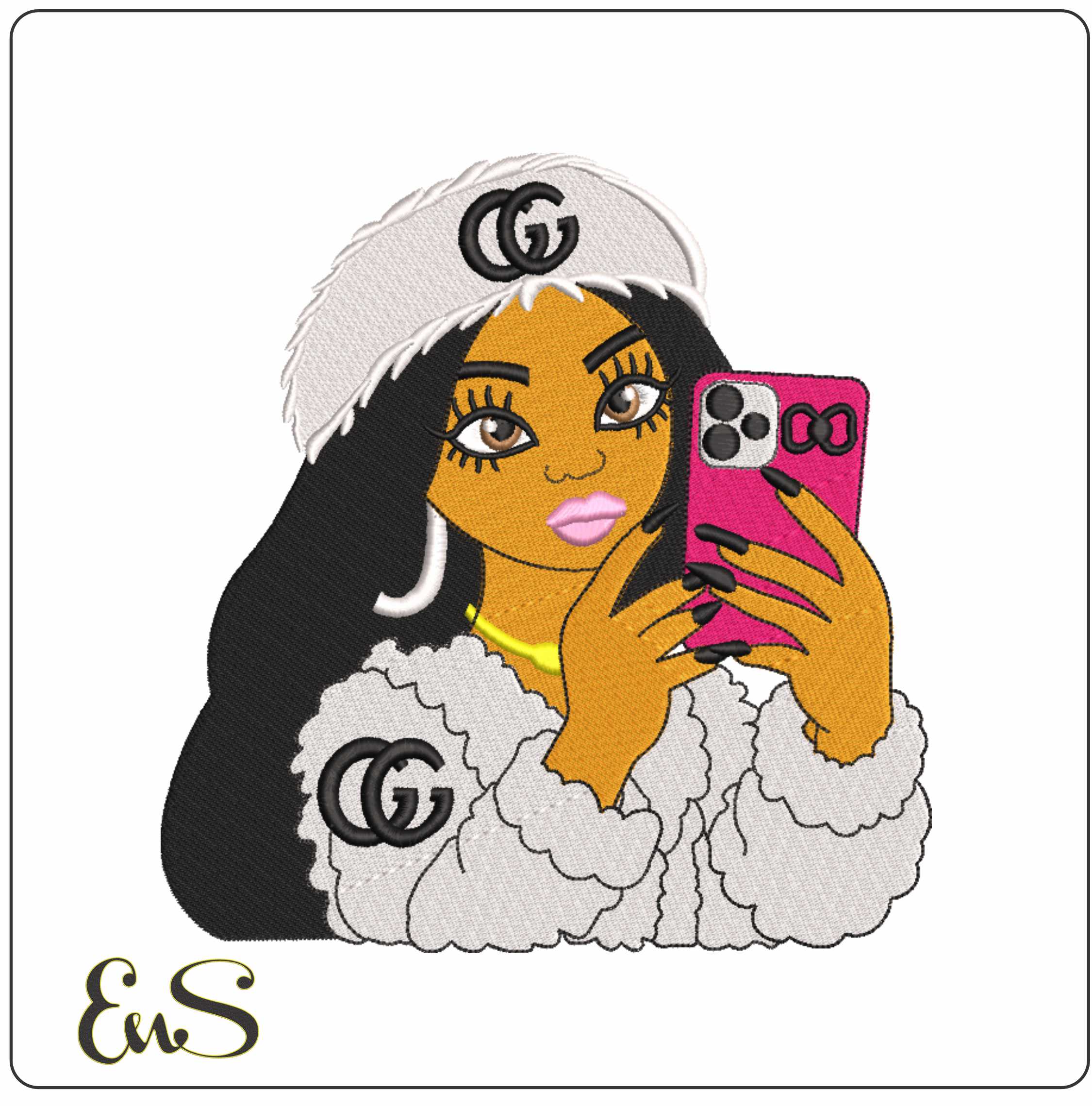 Girl With Selfie
