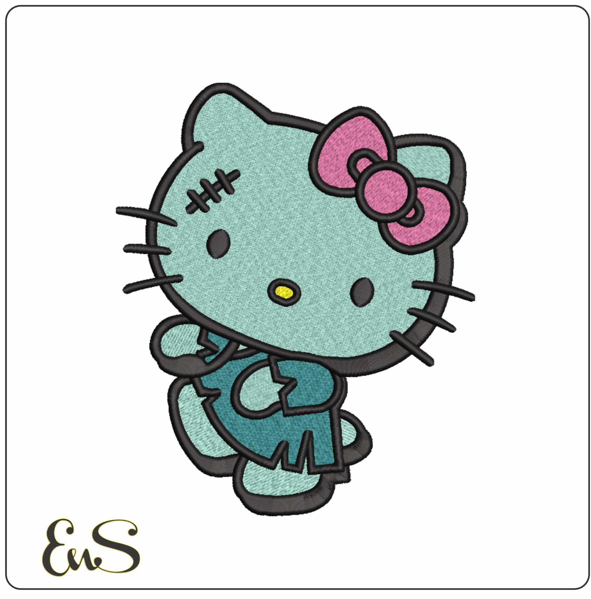 Hello Kitty Frankenstein