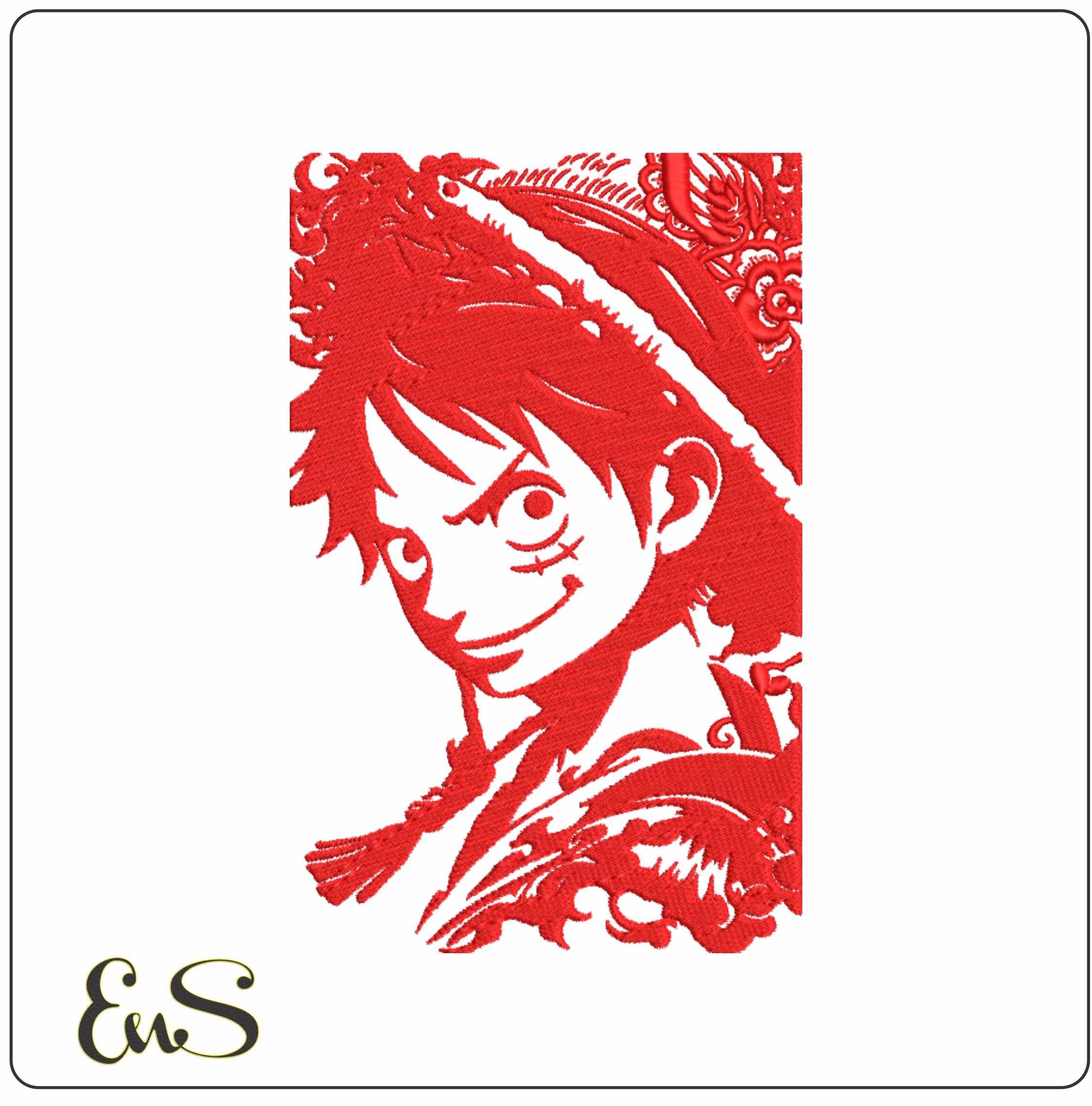 Monkey D Luffy Shilouette One Piece Anime