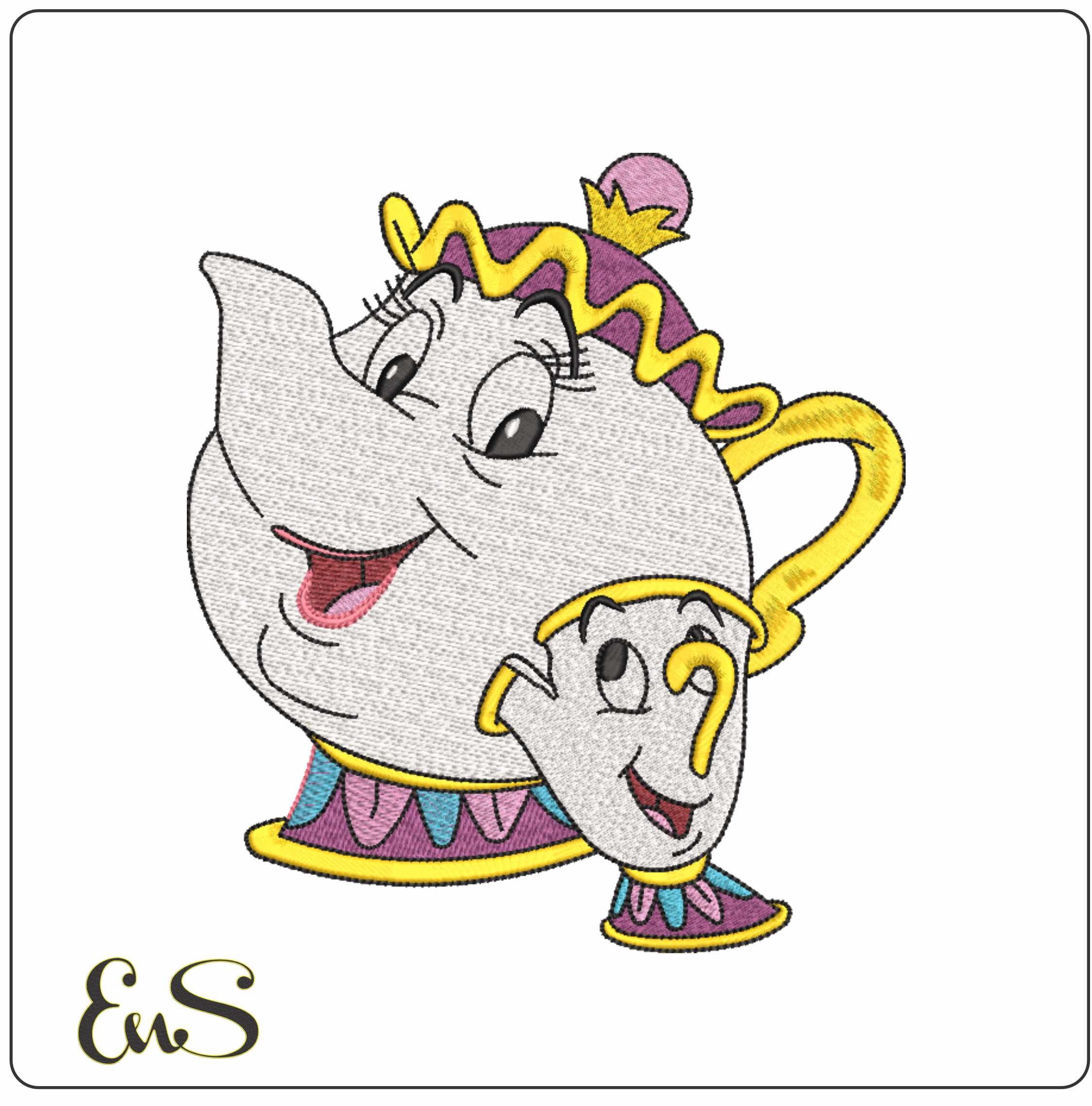 Mrs Potts And Chip Beauty And The Beast