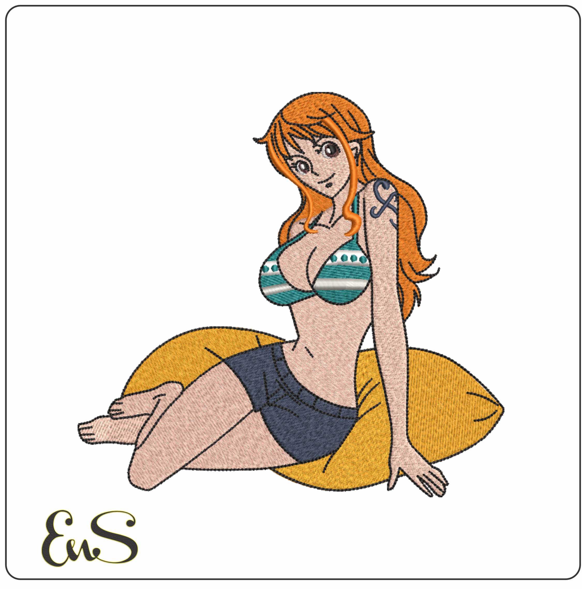 Nami Peach John Lingerie One Piece Anime