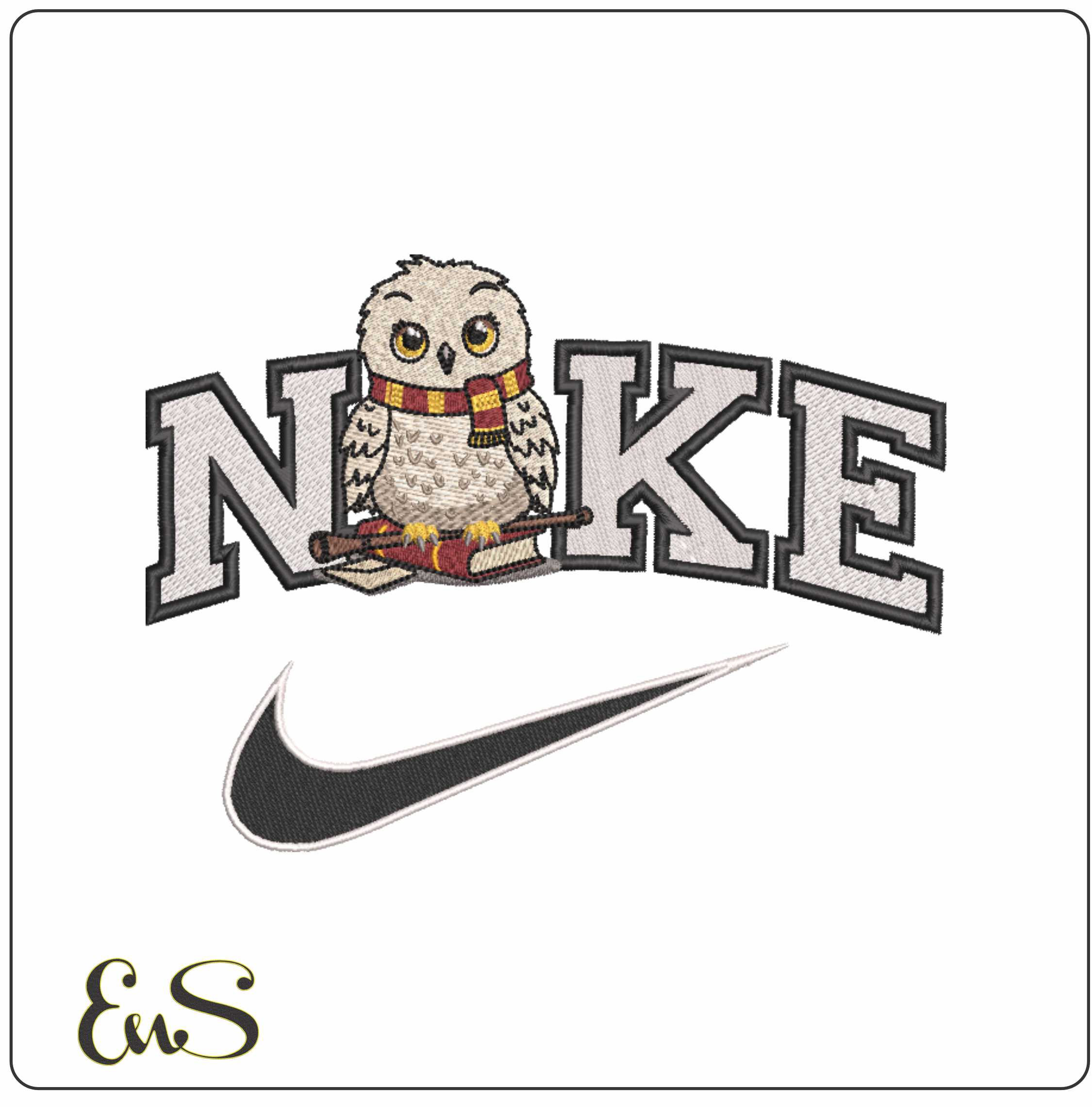 Nike Hedwig Owl Chibi With Wand Book And Letter Harry Potter