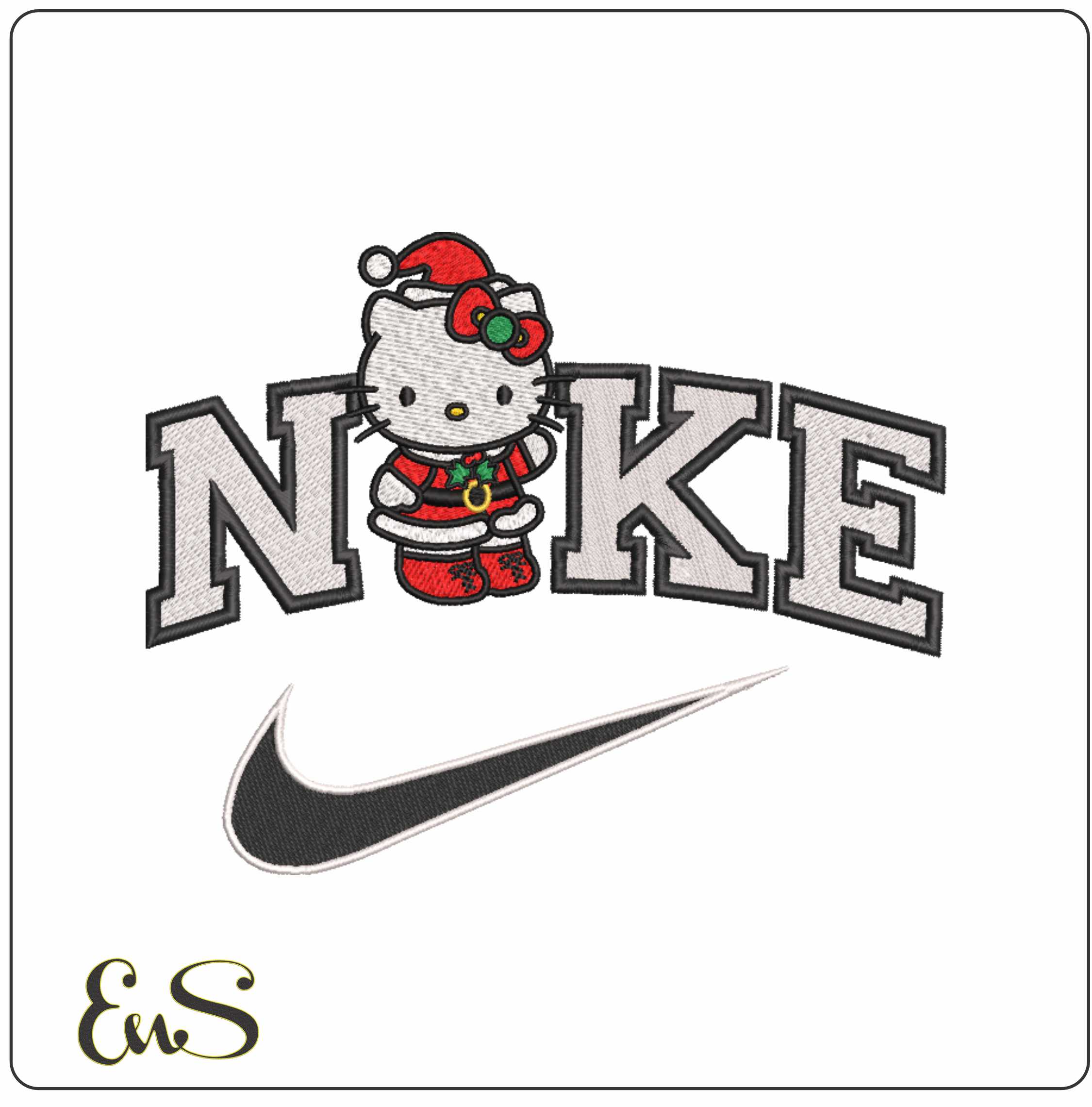 Nike Hello Kitty Mrs Christmas Outfit