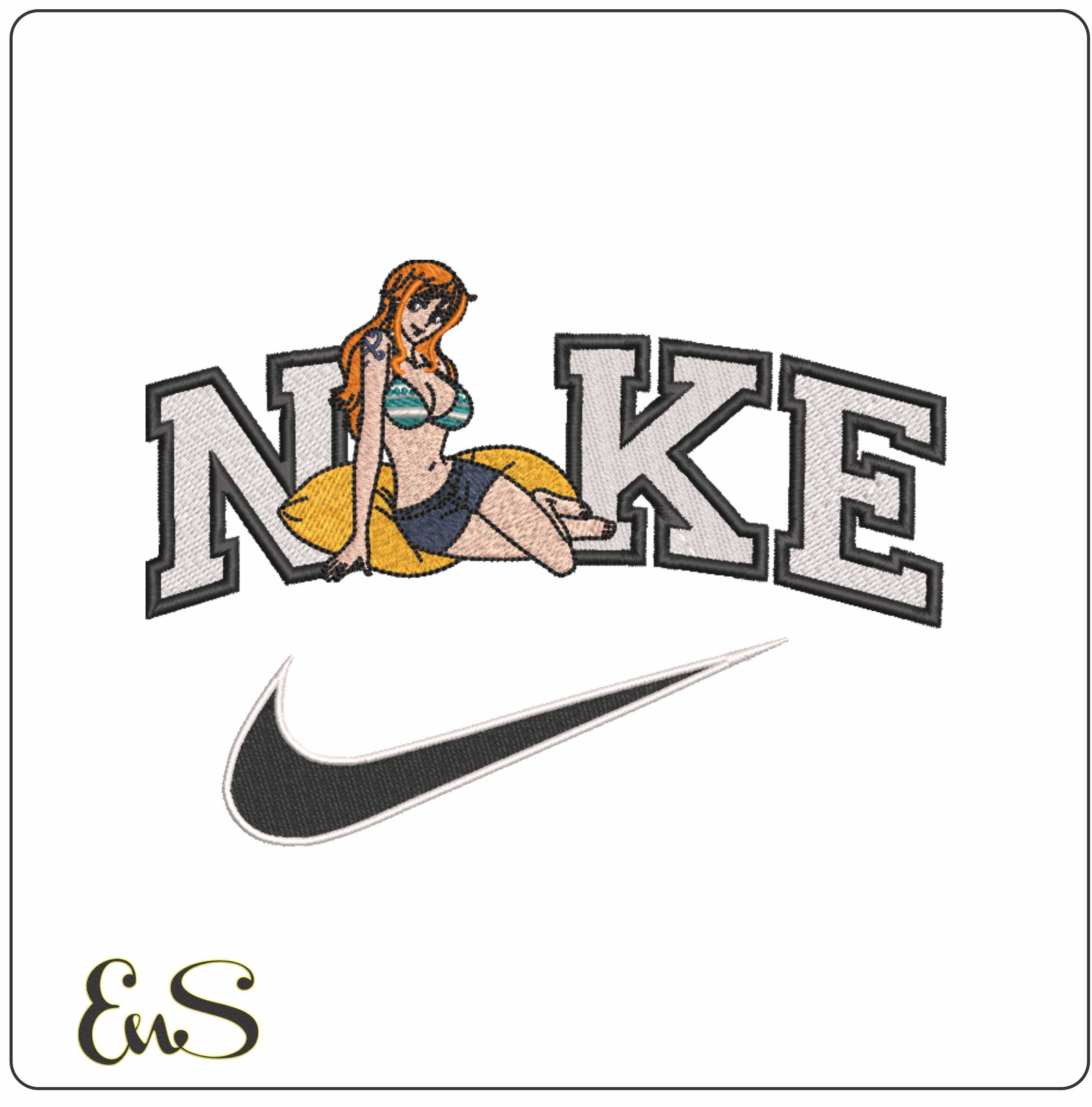 Nike Nami Peach John Lingerie One Piece Anime