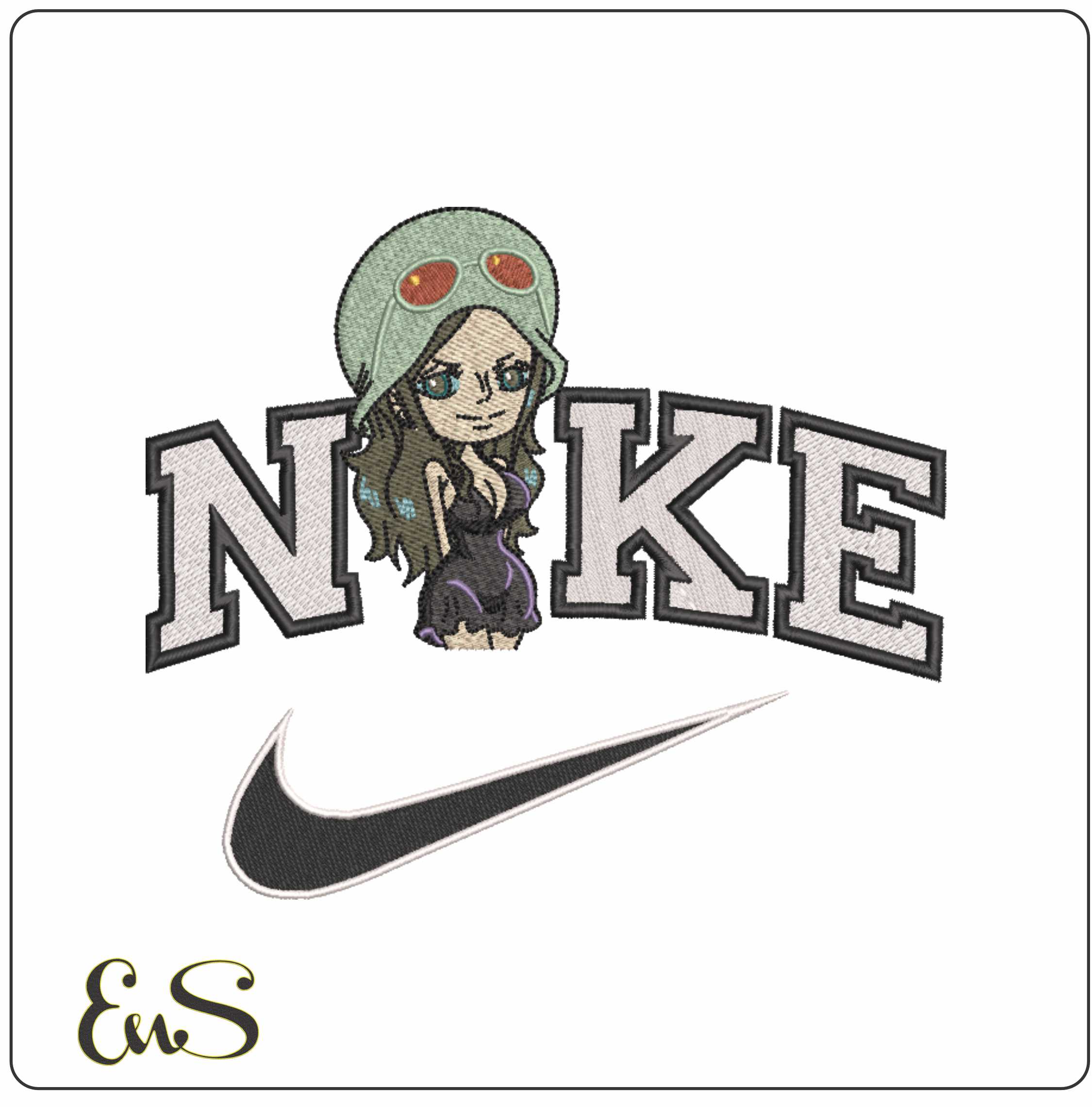 Nike Nico Robin Chibi One Piece Anime