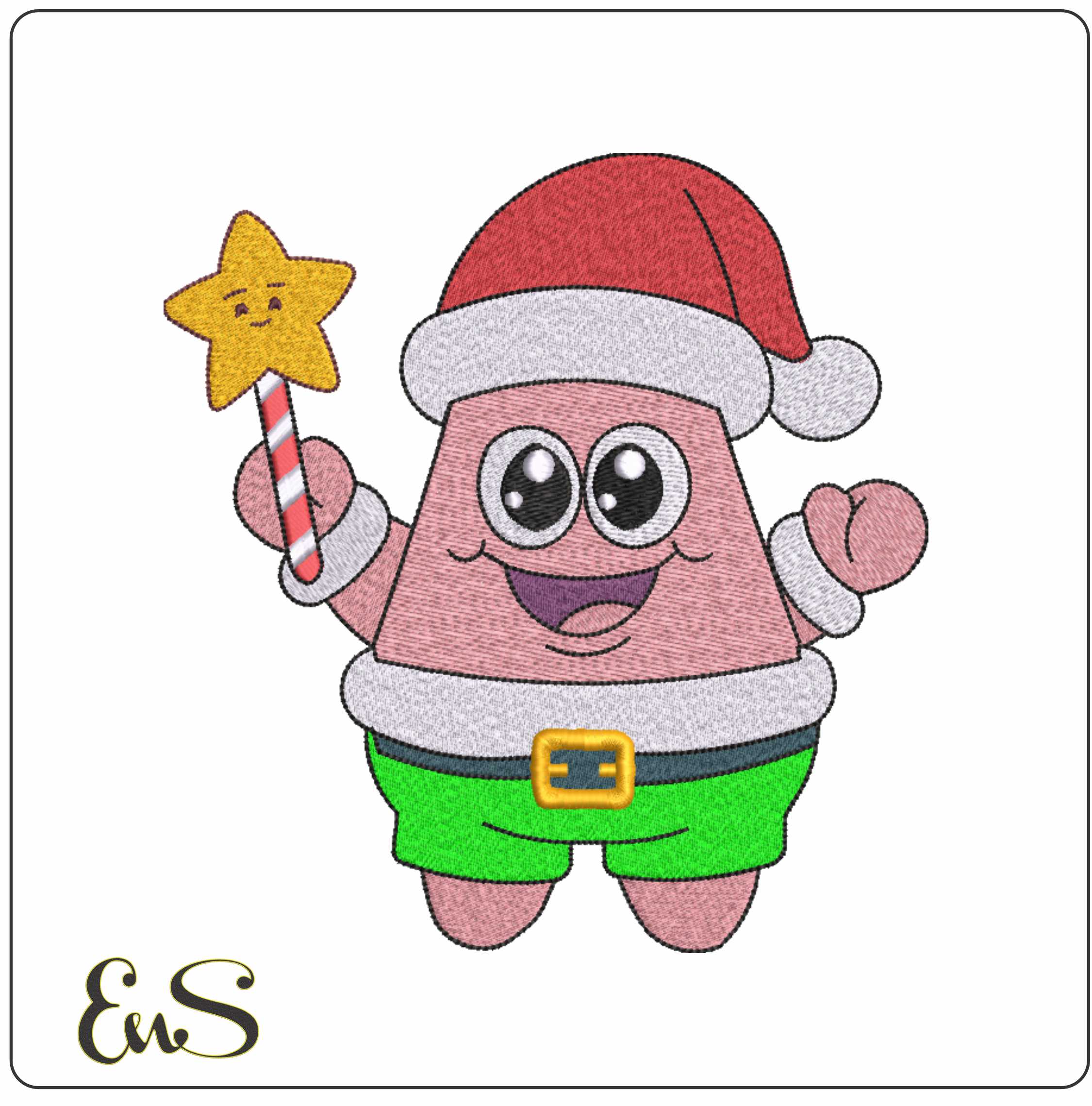 Patrick Starfish Christmas Sponge Bob