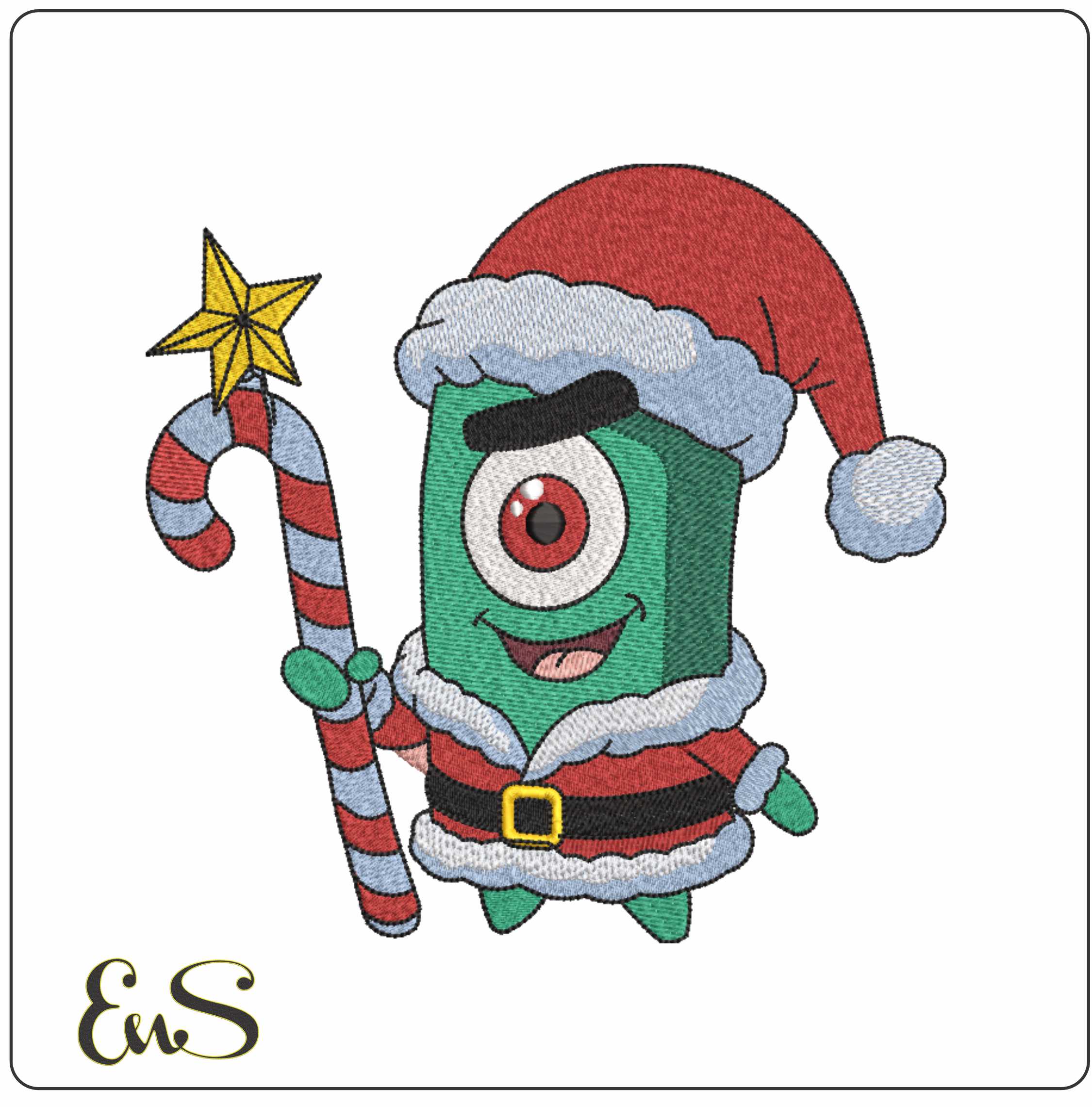 Sheldon J Plankton Christmas Sponge Bob