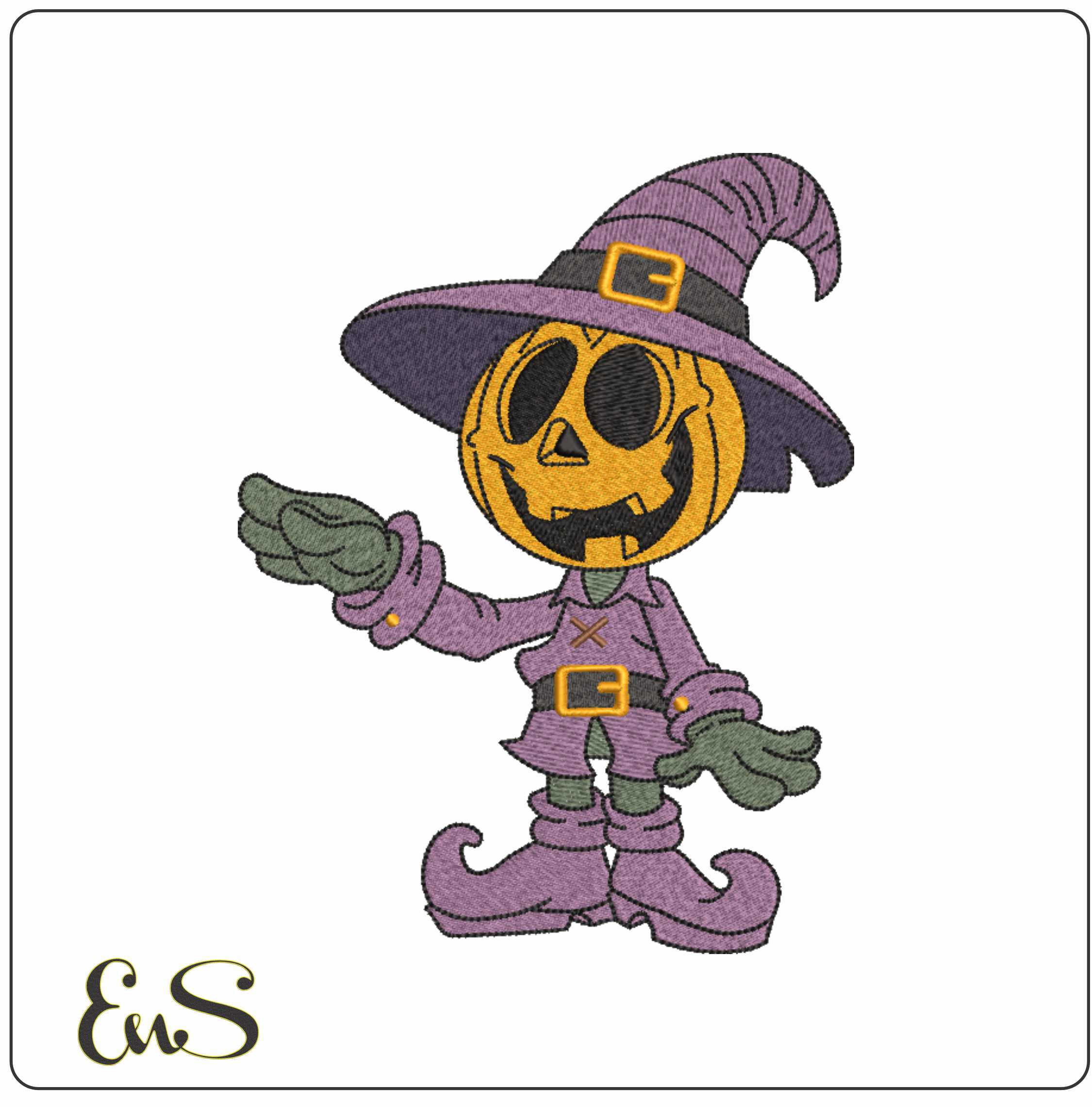 Pumpkin Head Witch