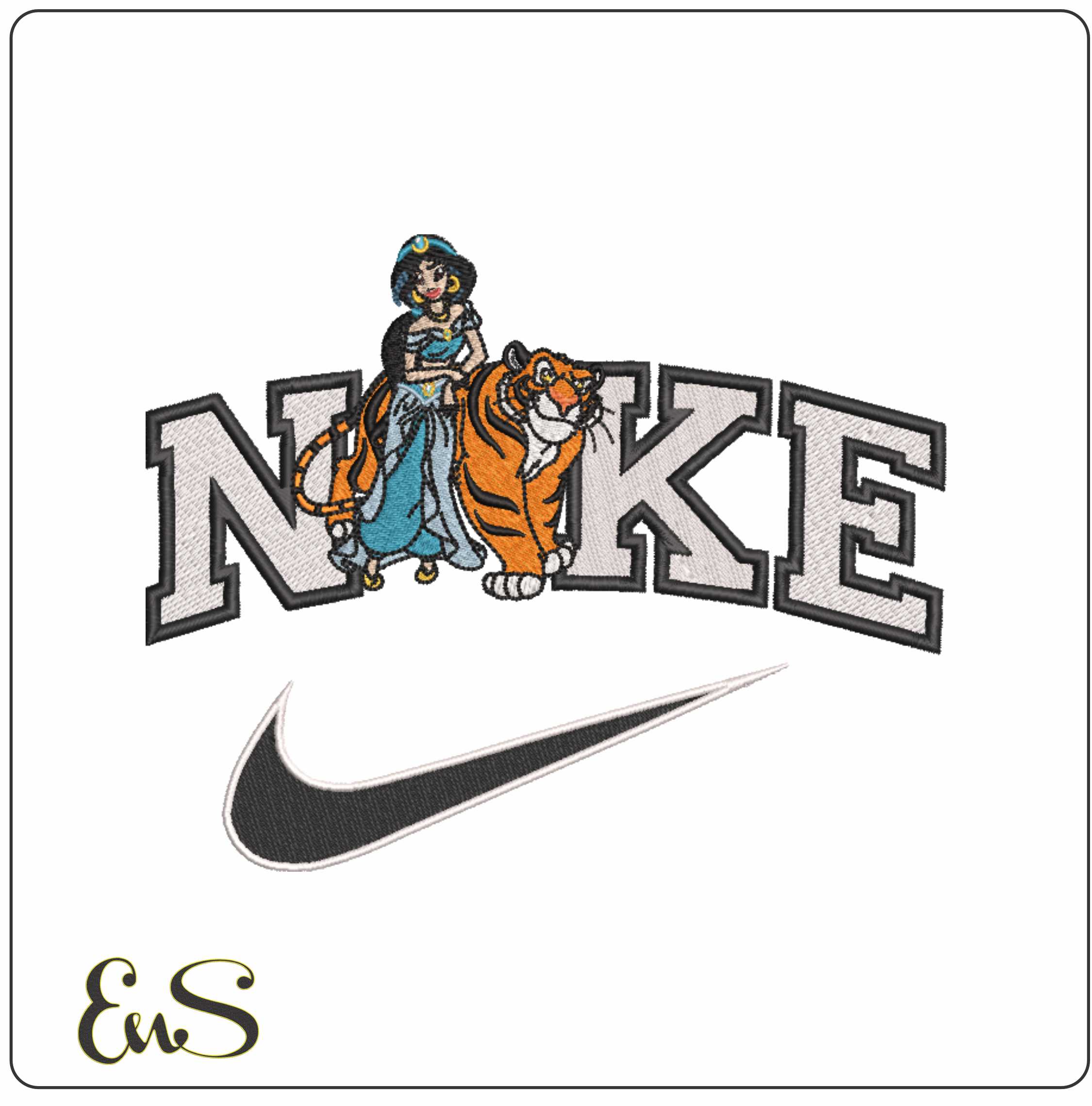 Nike Princess Jasmine And Rajah Tiger Aladin