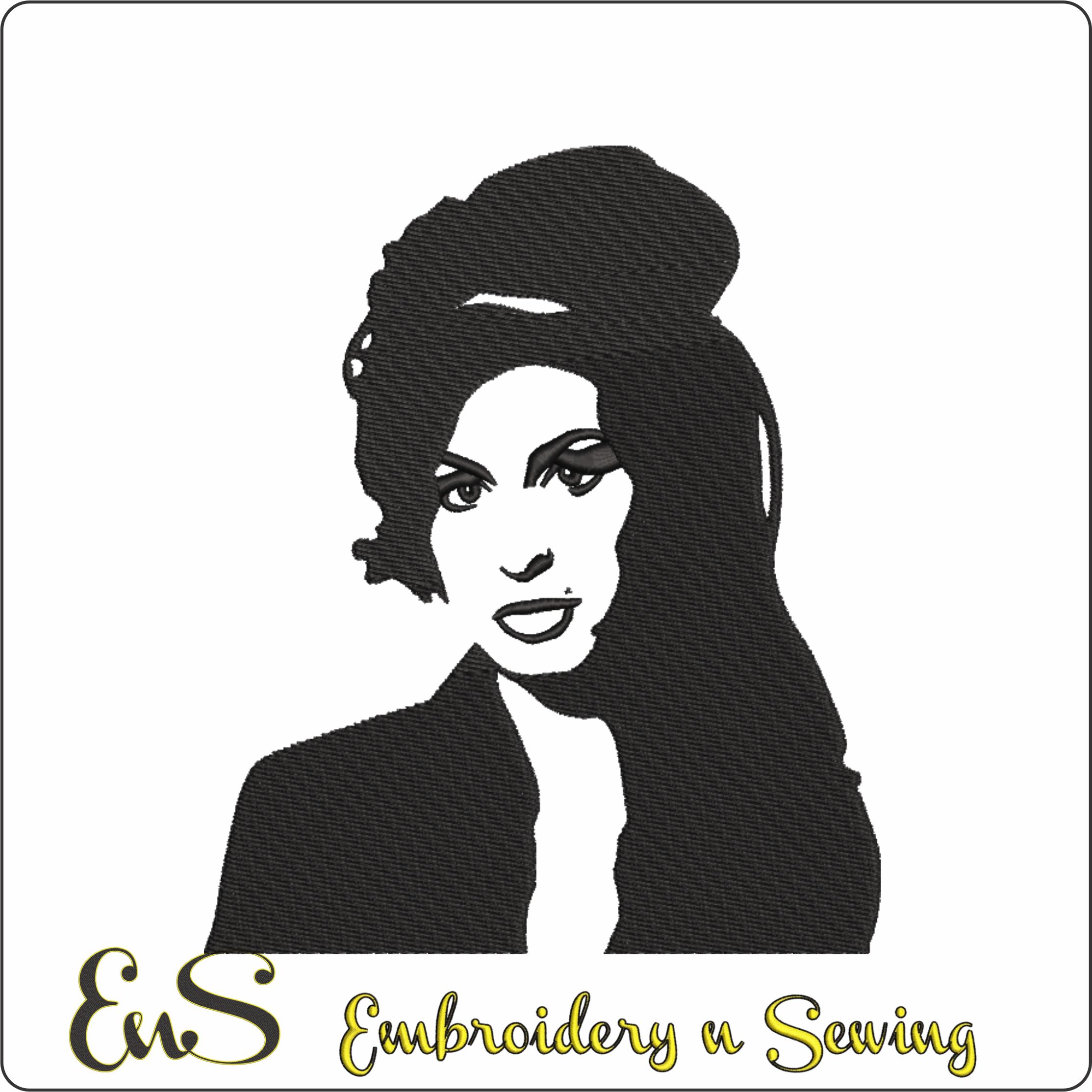 Amy Winehouse Shilouette