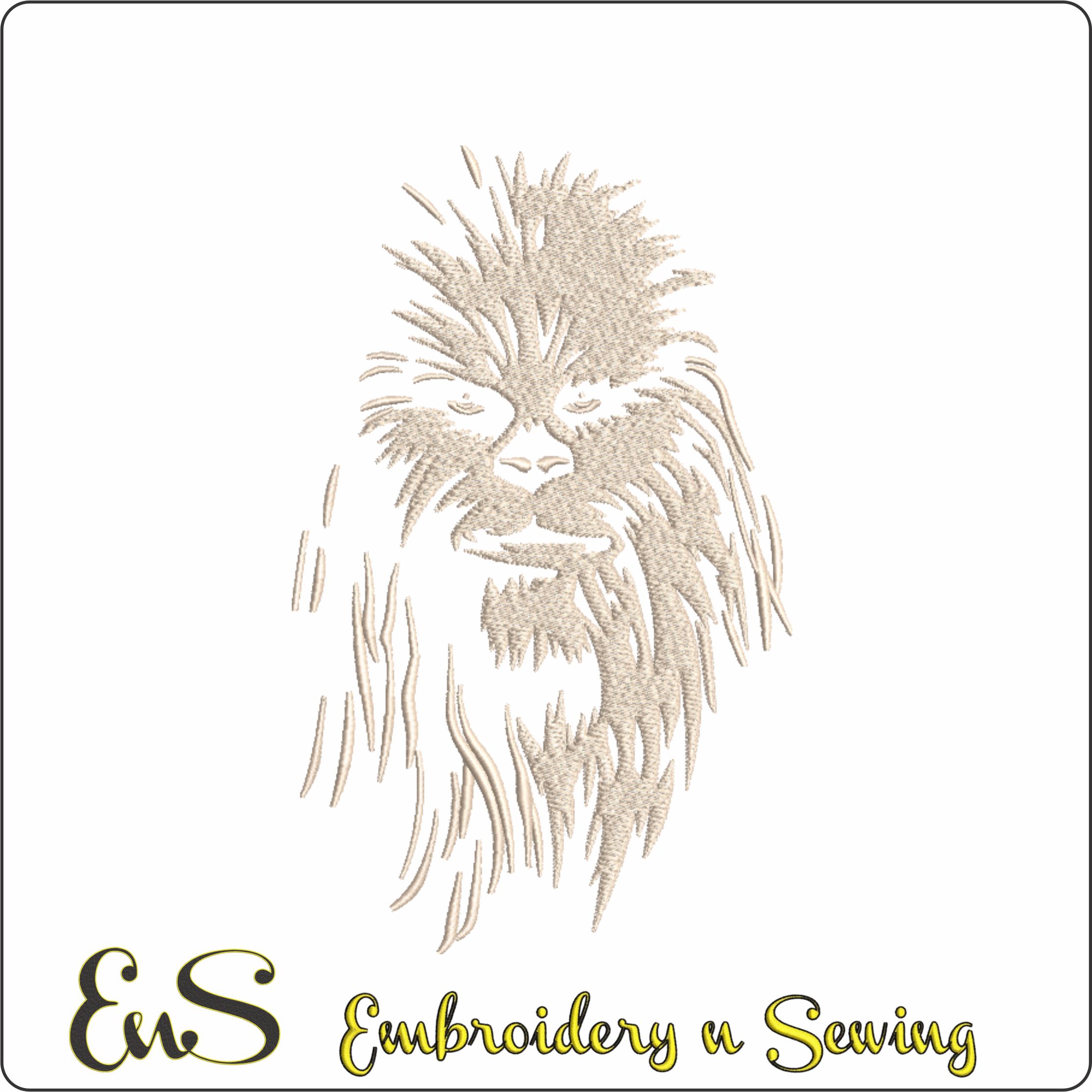 Chewbacca Shilouette Star Wars