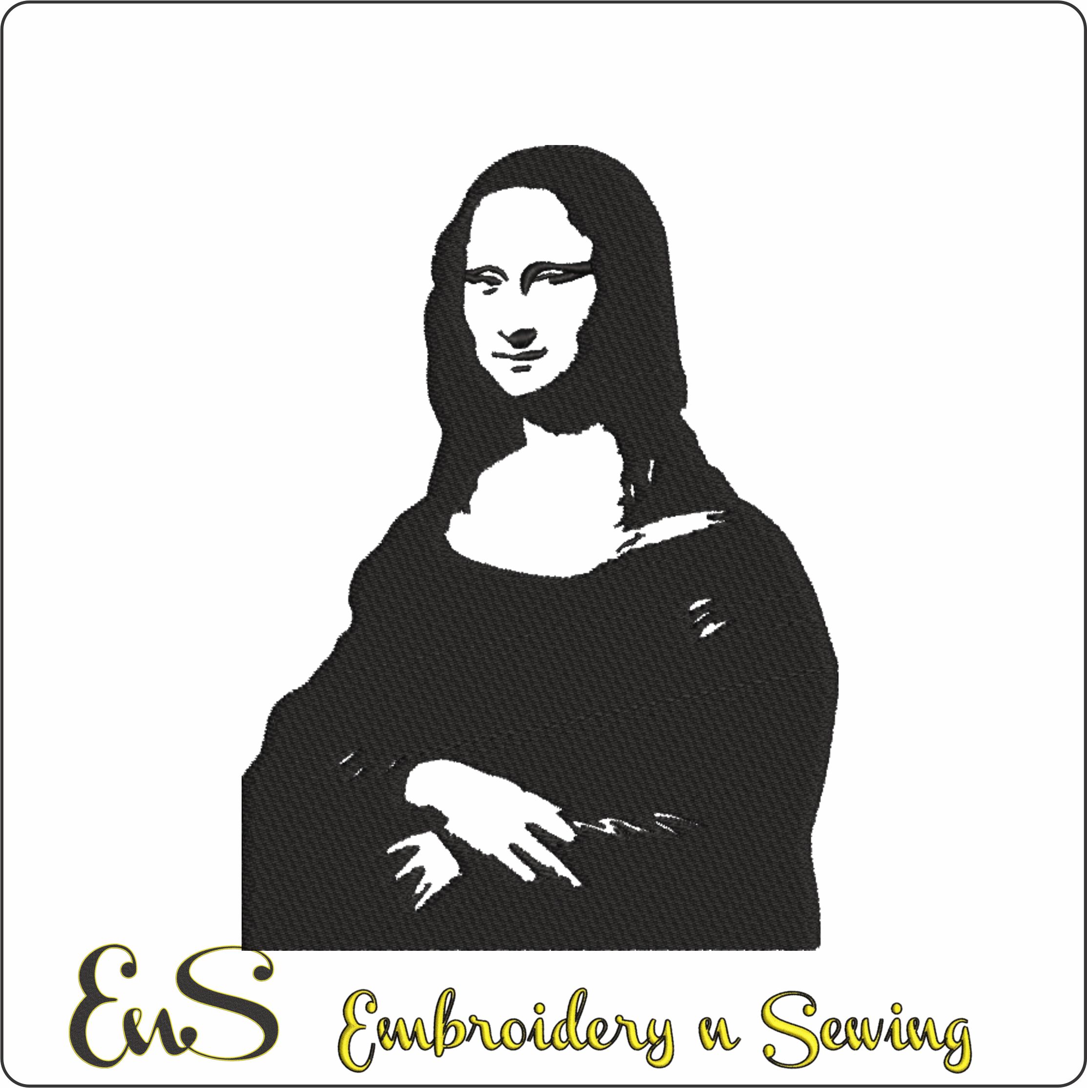 Mona Lisa Shilouette