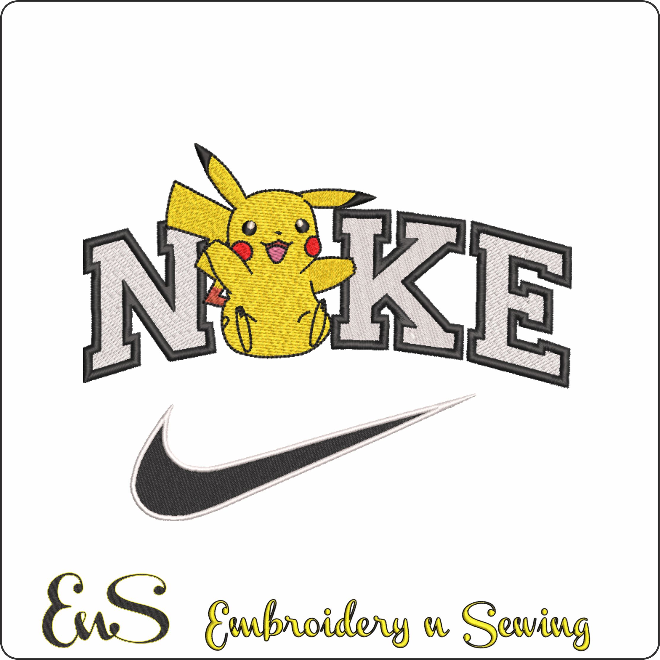 Nike Pikachu Happy Pokemon Anime