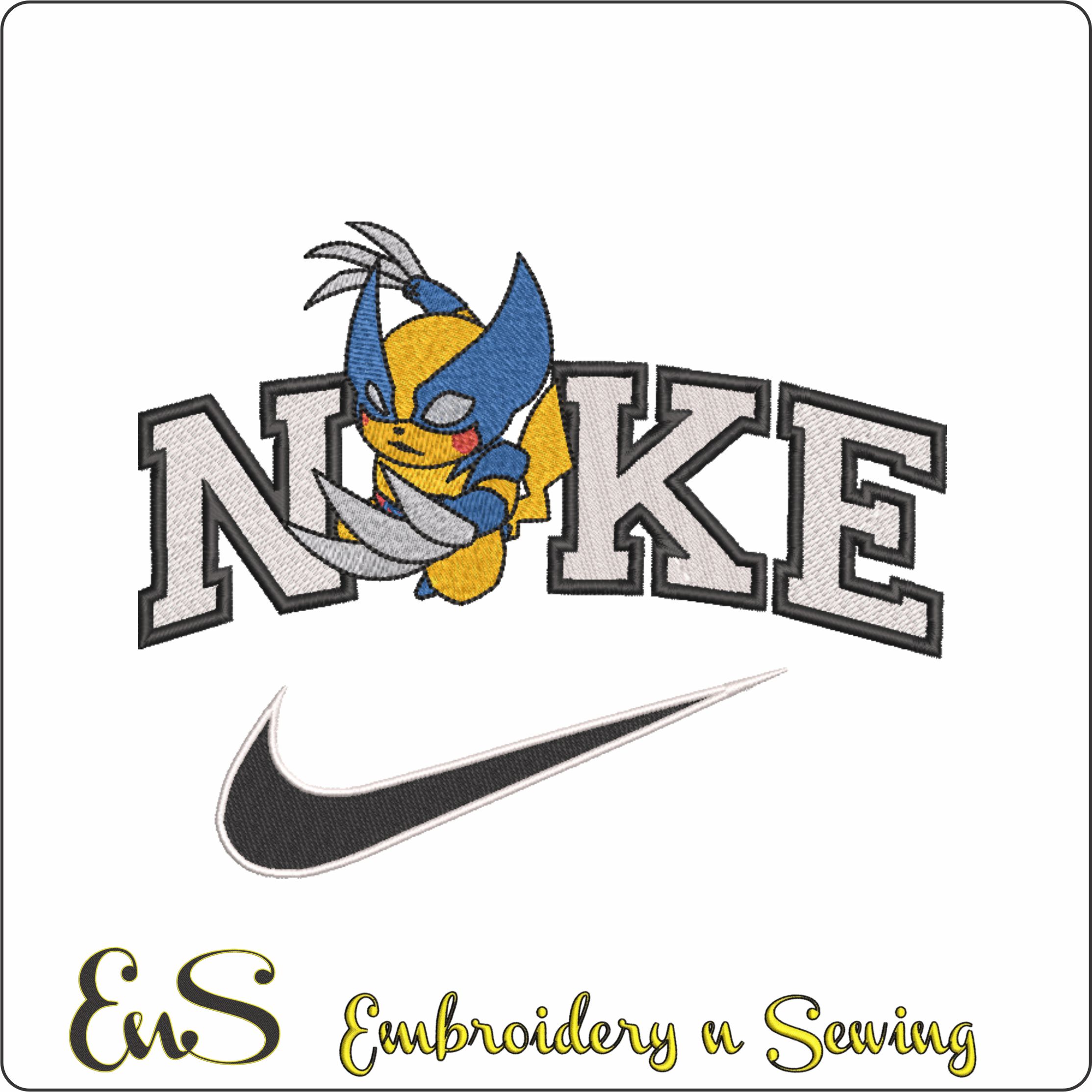 Nike Pikachu Wolverine Pokemon Anime