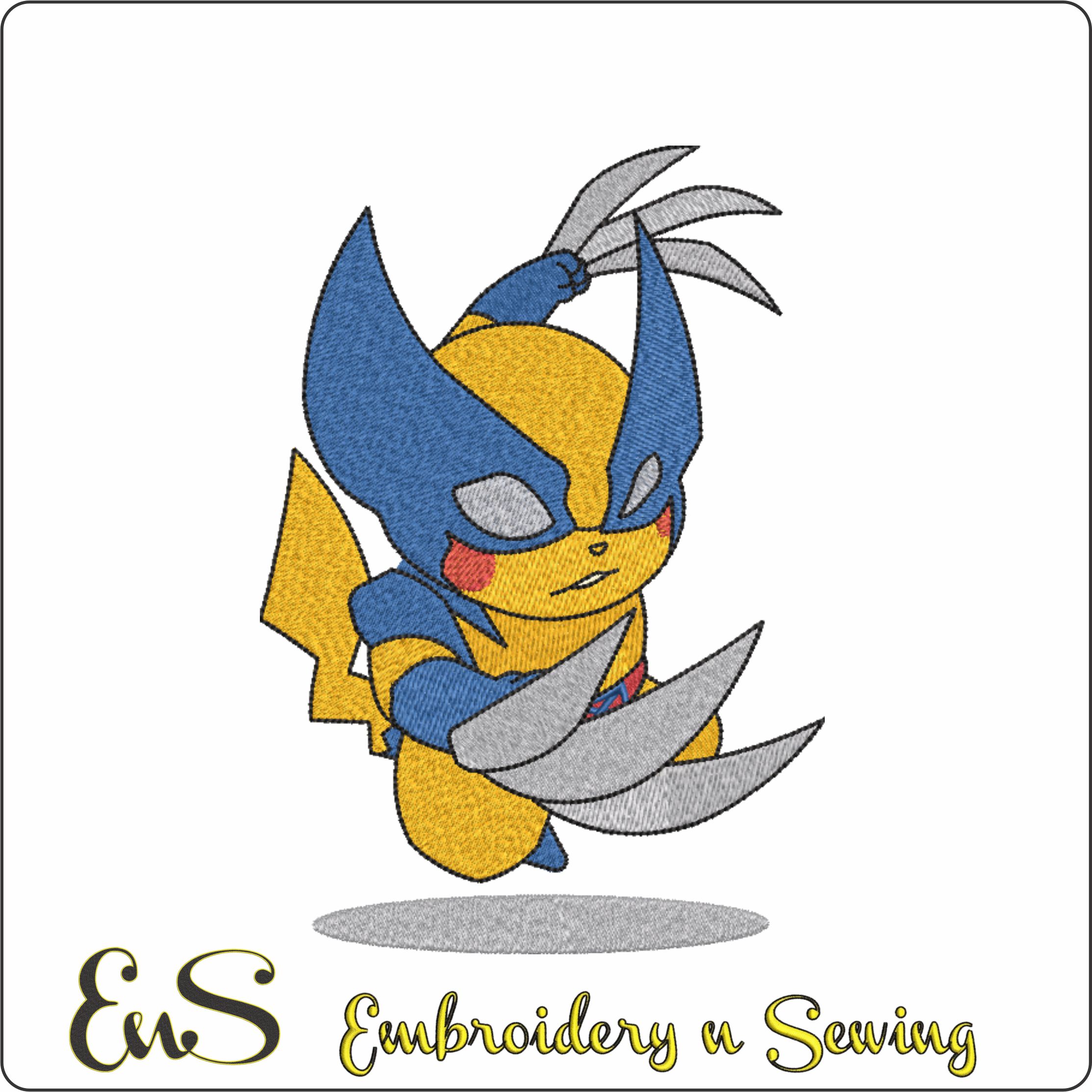 Pikachu Wolverine Shadow Pokemon Anime