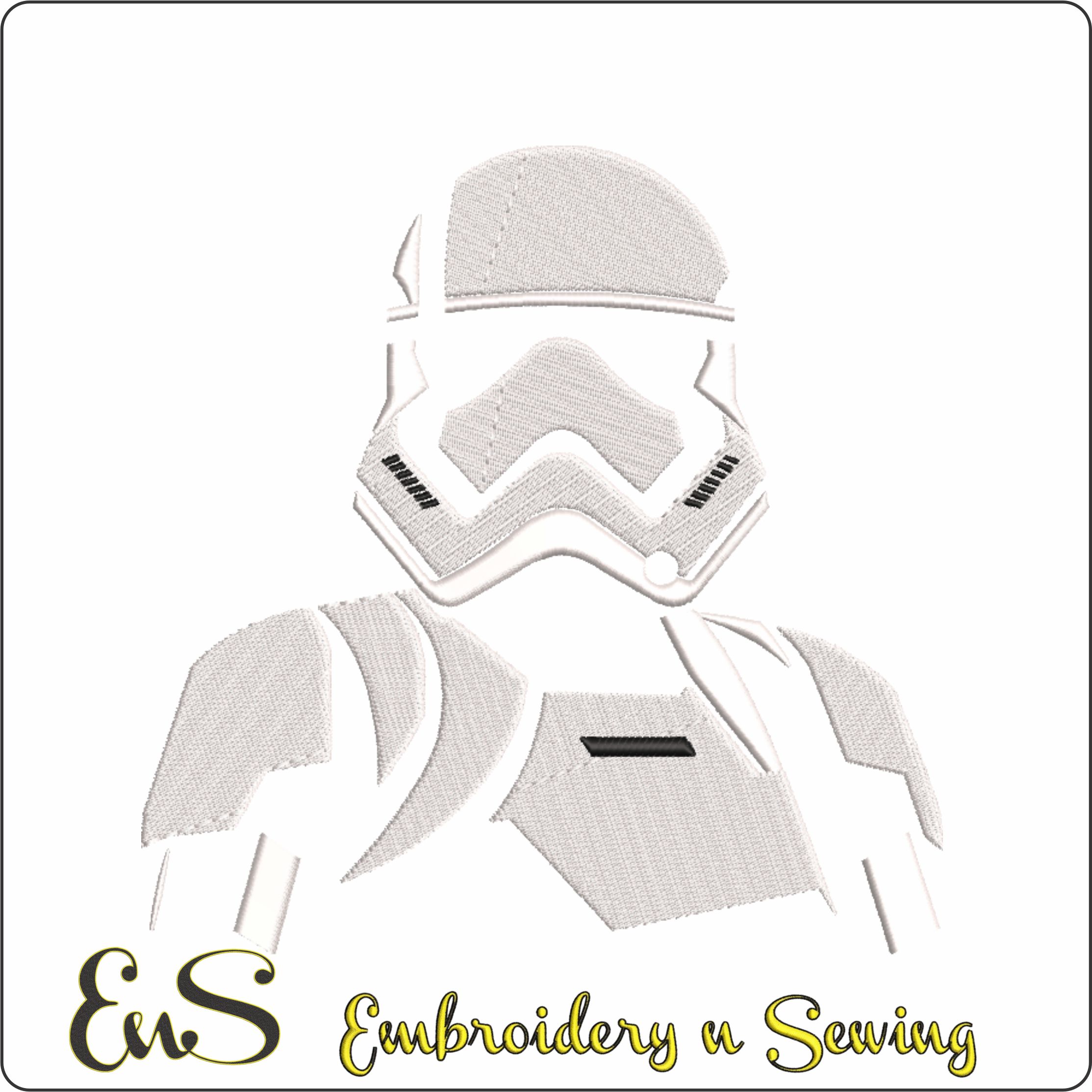 Storm Trooper Torso Silhouette