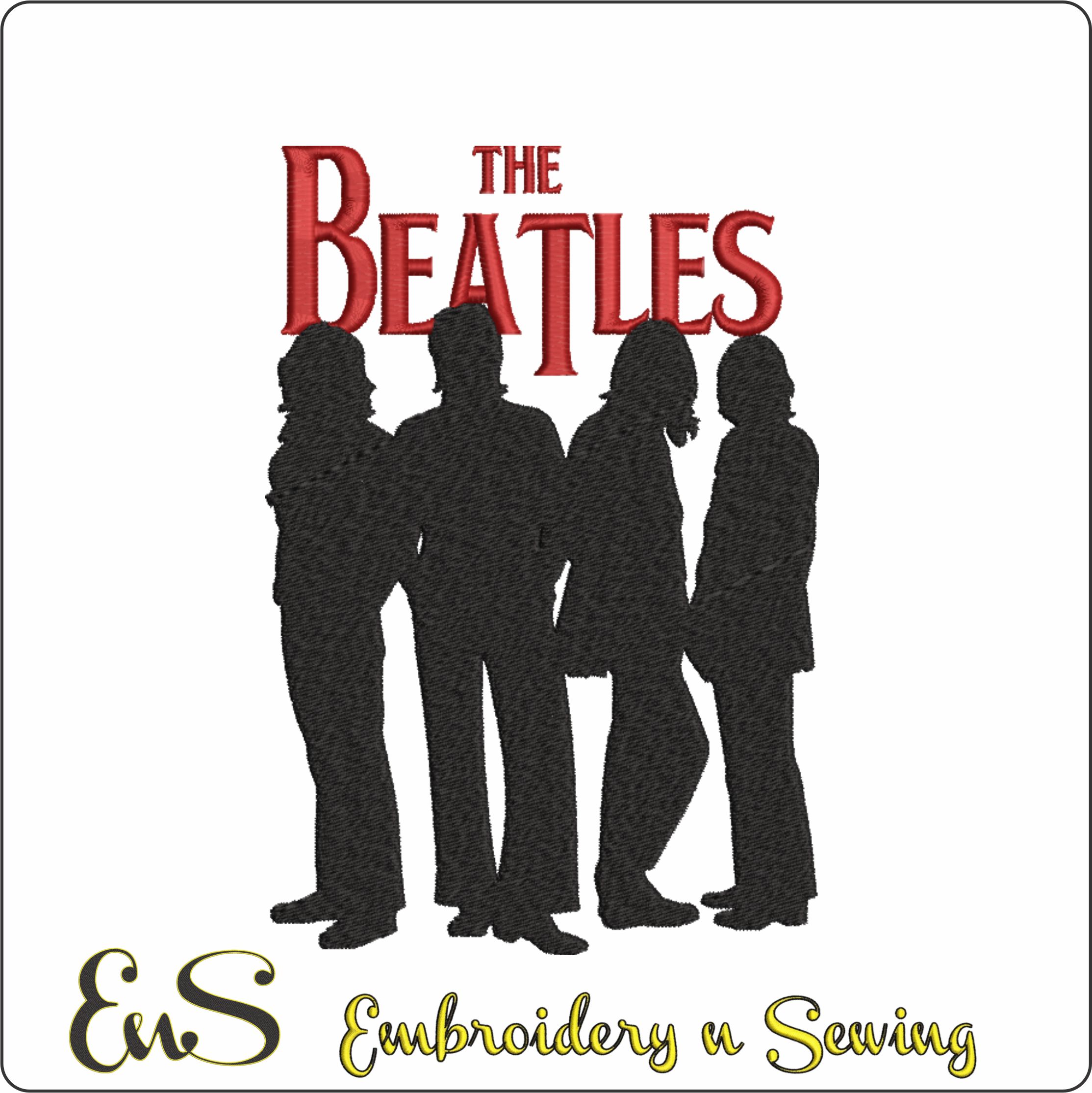 The Beatles Silhouette Music