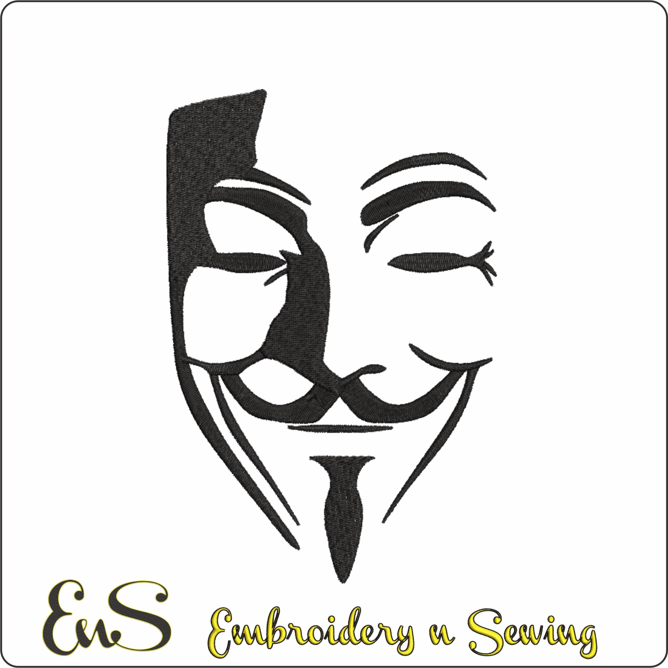V For Vendetta Anonymous Mask