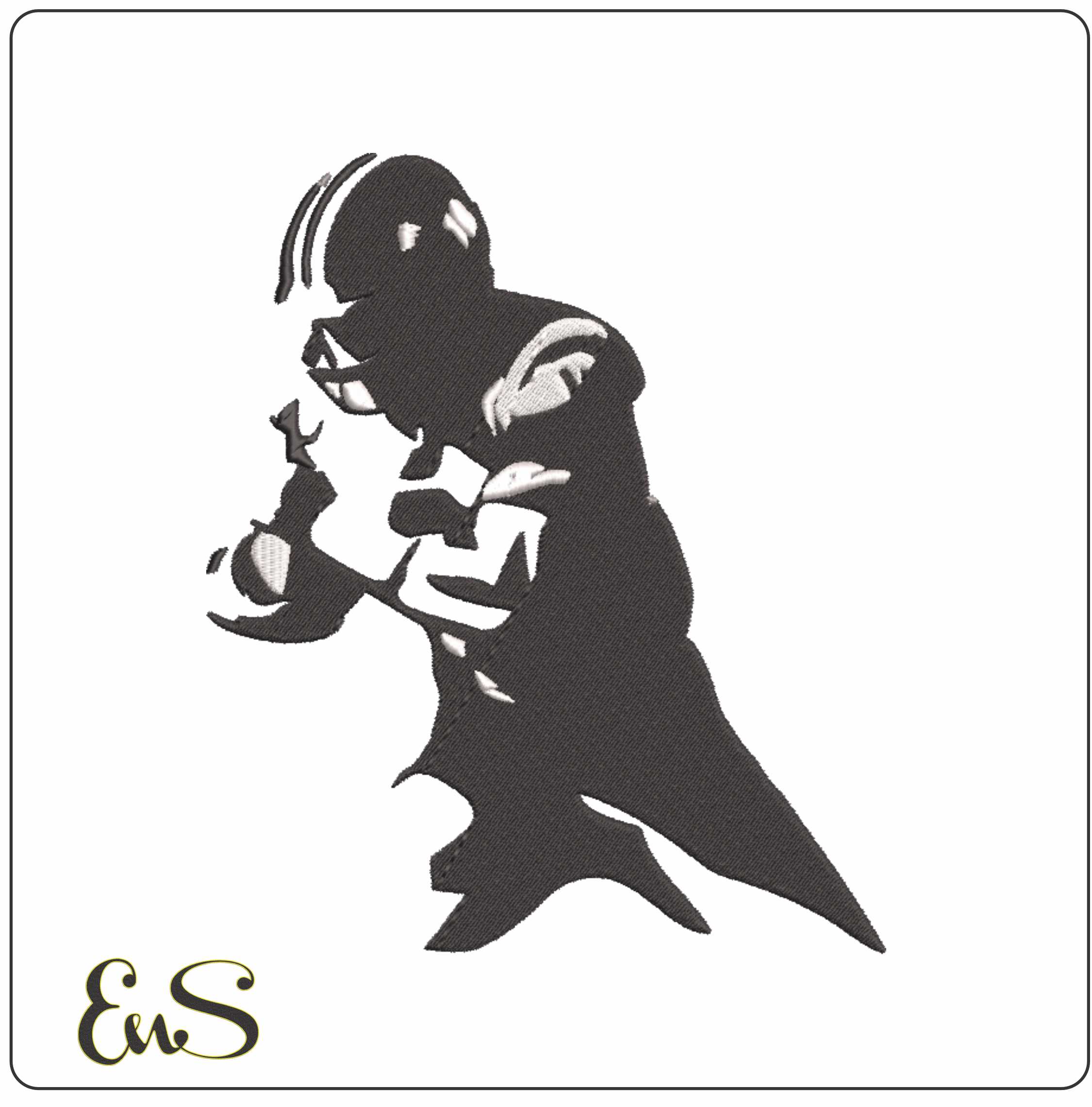 Running Back embroidery design -Running Back embroidery machine pattern embroidery file - instant download